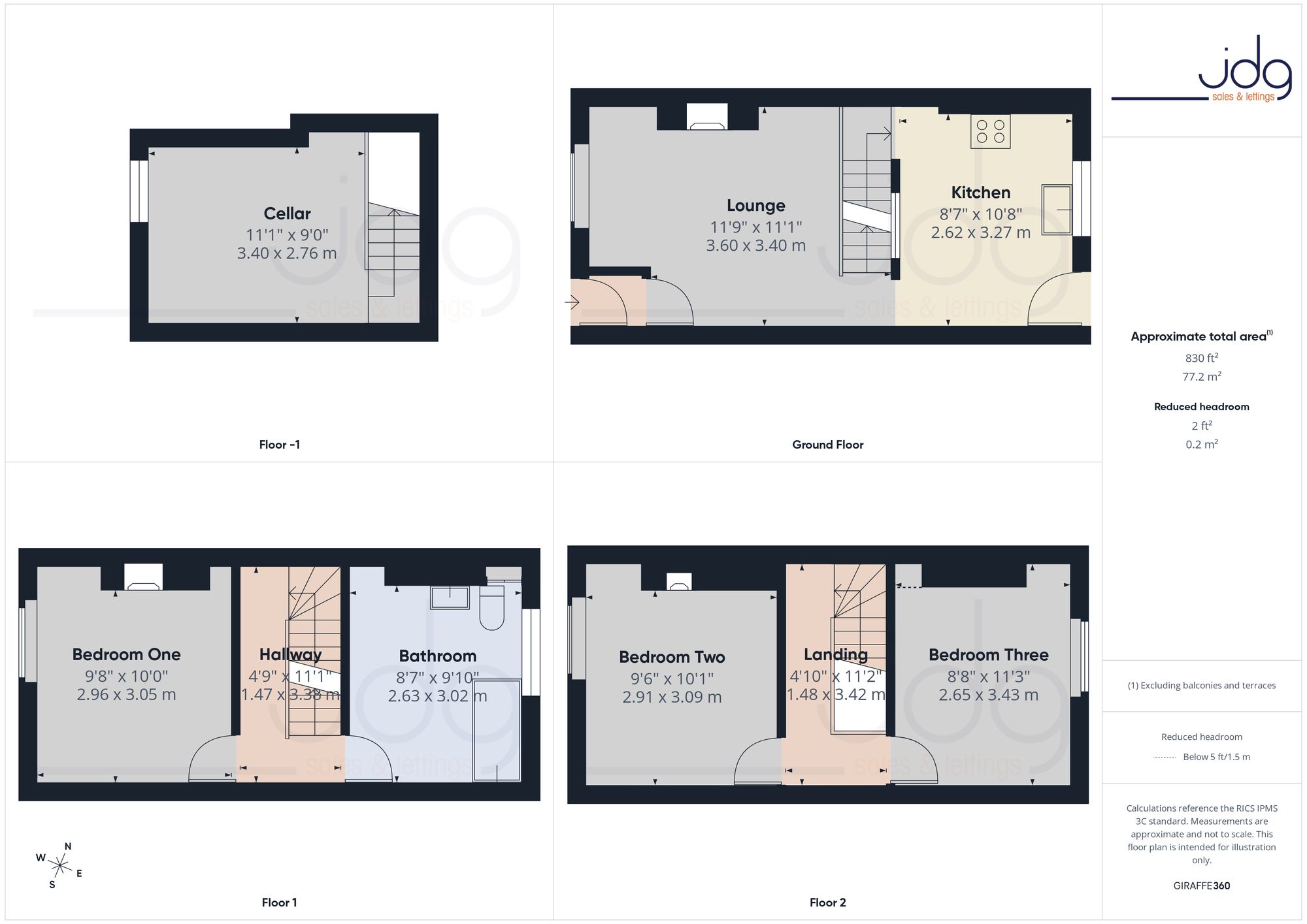 73 Moorgate, Lancaster floorplan