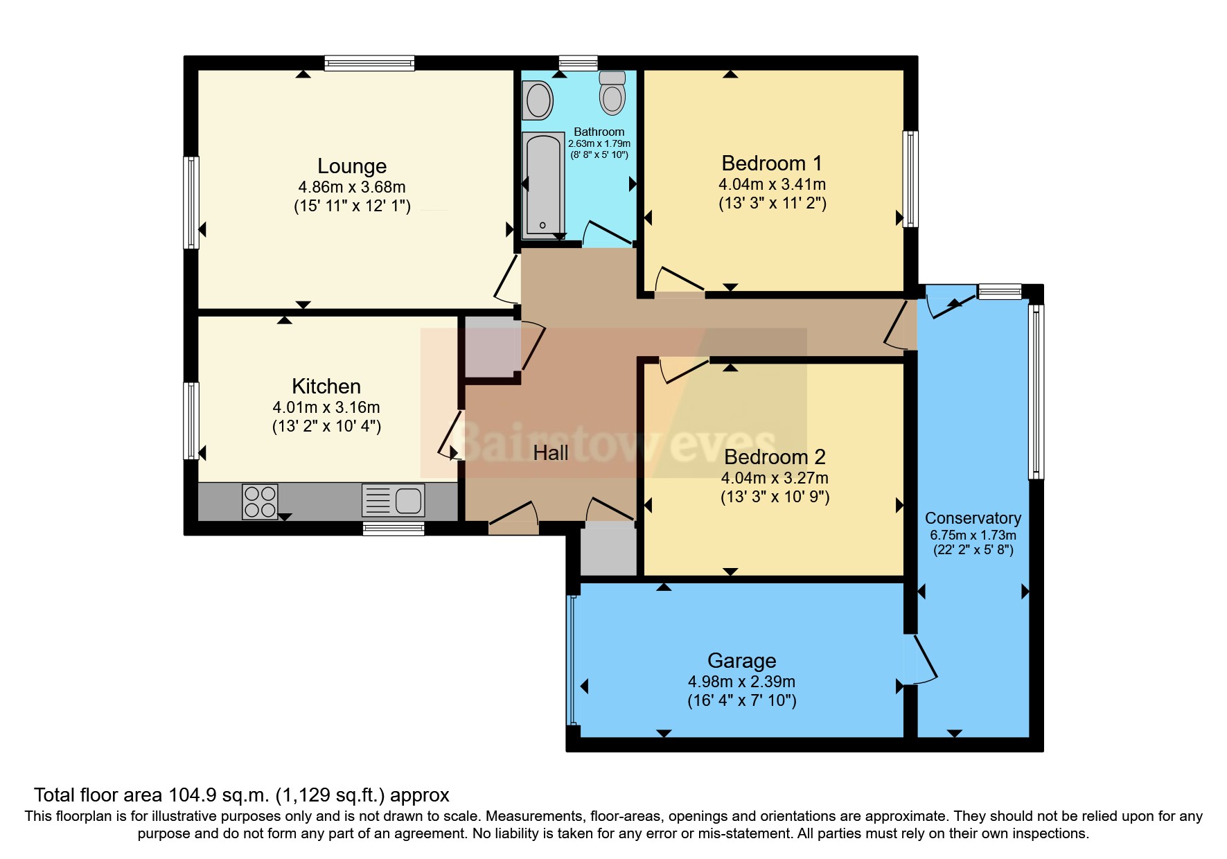 Fishtoft Road, Boston, Lincolnshire PE21, 2 bedroom bungalow for sale