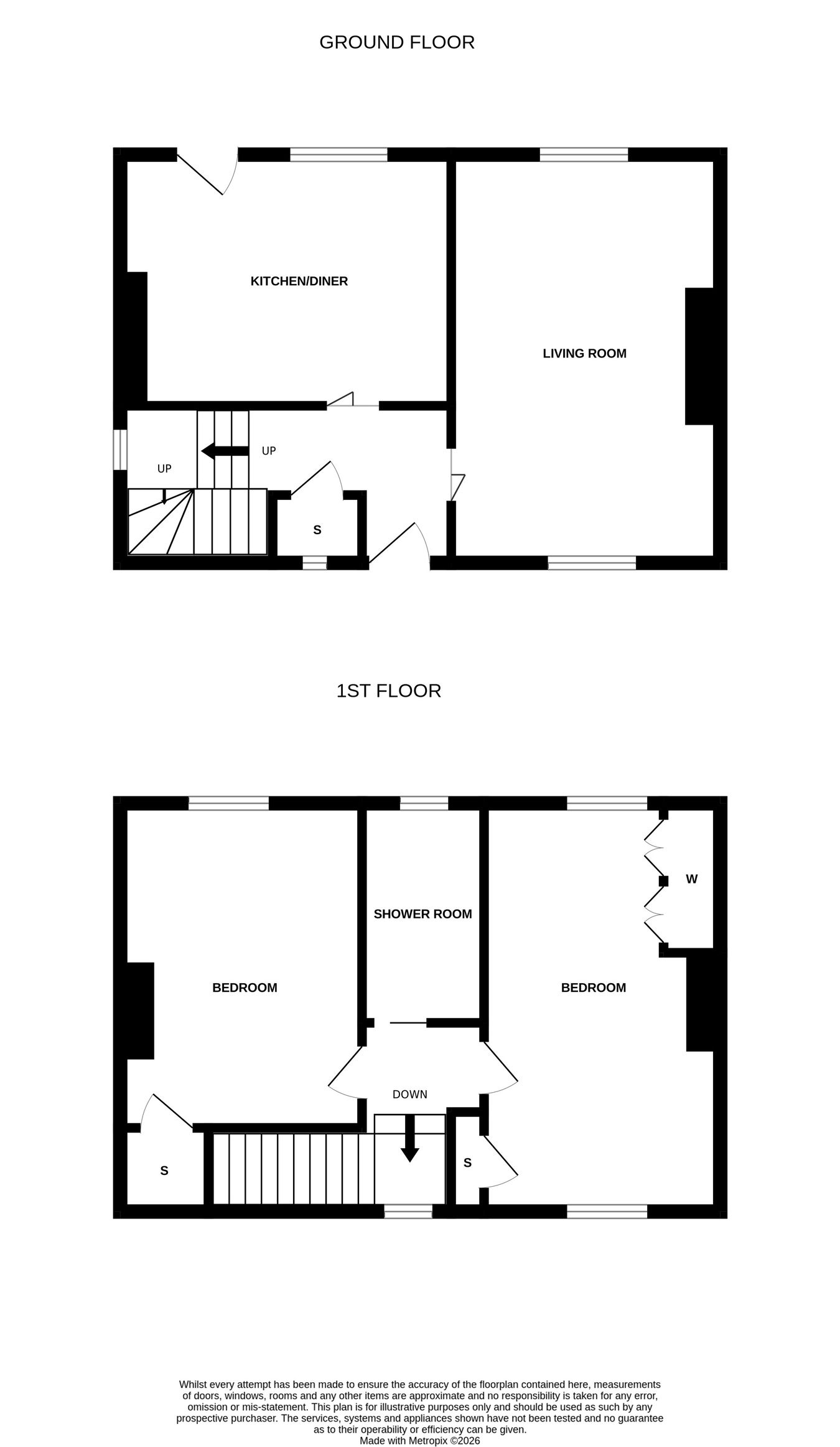 215, Stenhouse Street, Cowdenbeath floorplan