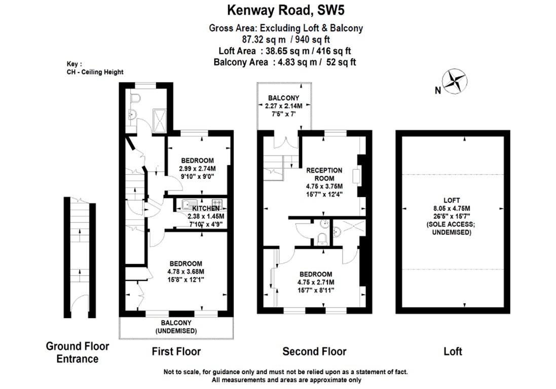 10a, Kenway Road, London floorplan