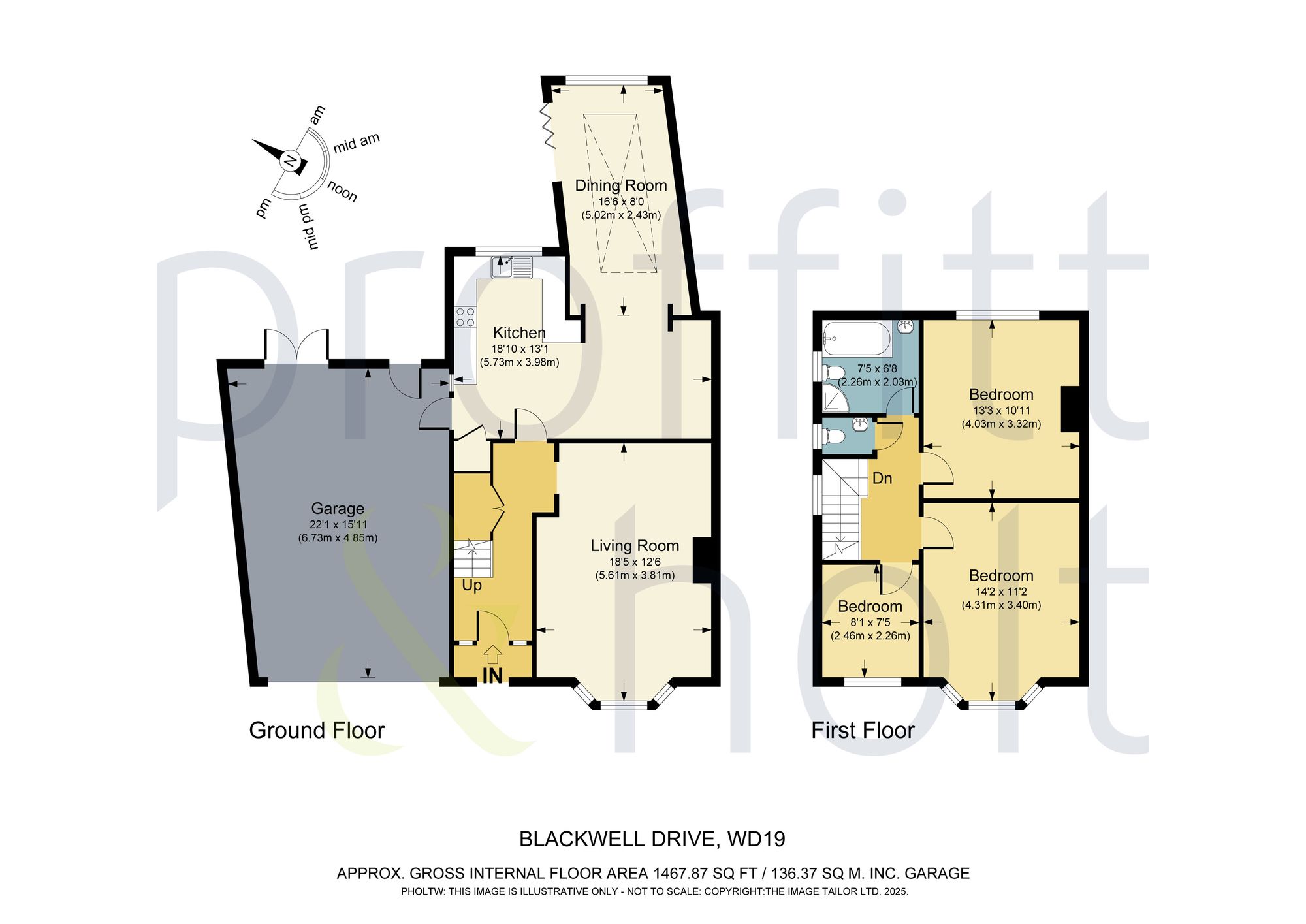 47 Blackwell Drive, Watford floorplan