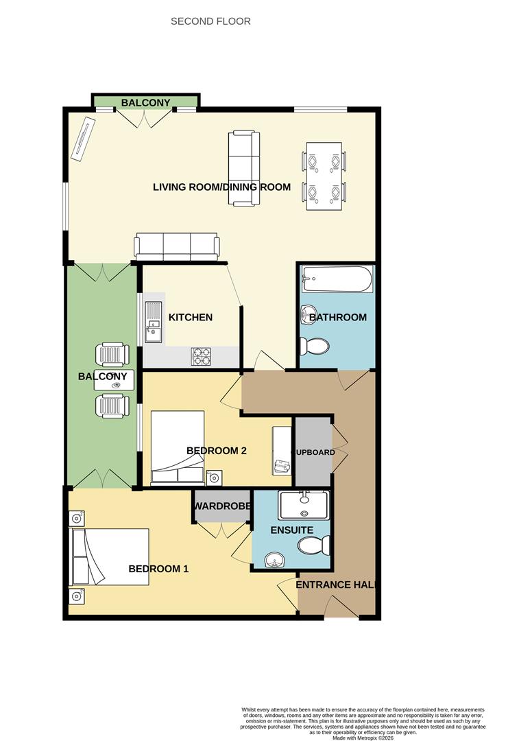 232 Antares House, Macquarie Quay, Eastbourne floorplan