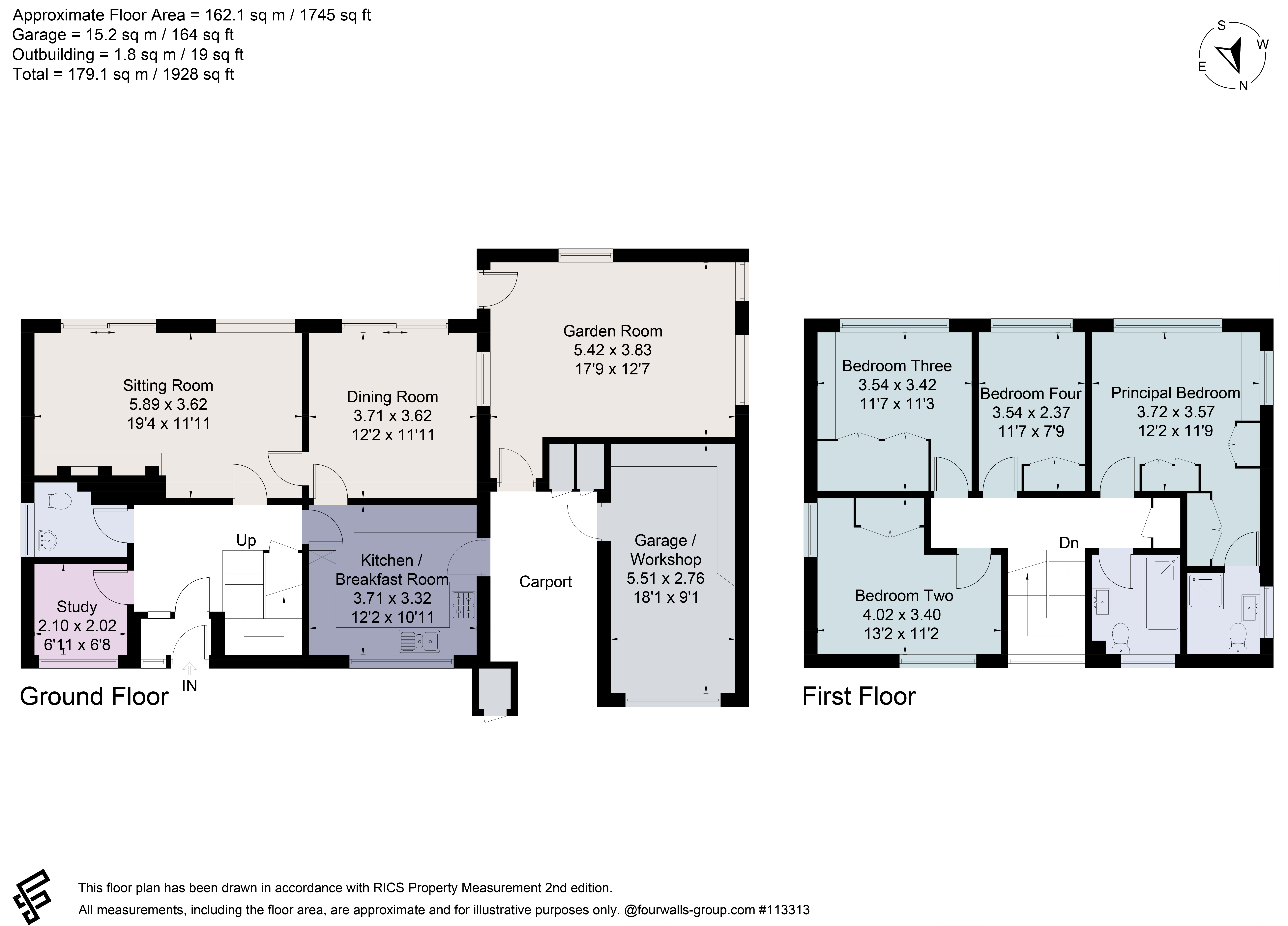 4, South Cottage Drive, Rickmansworth floorplan