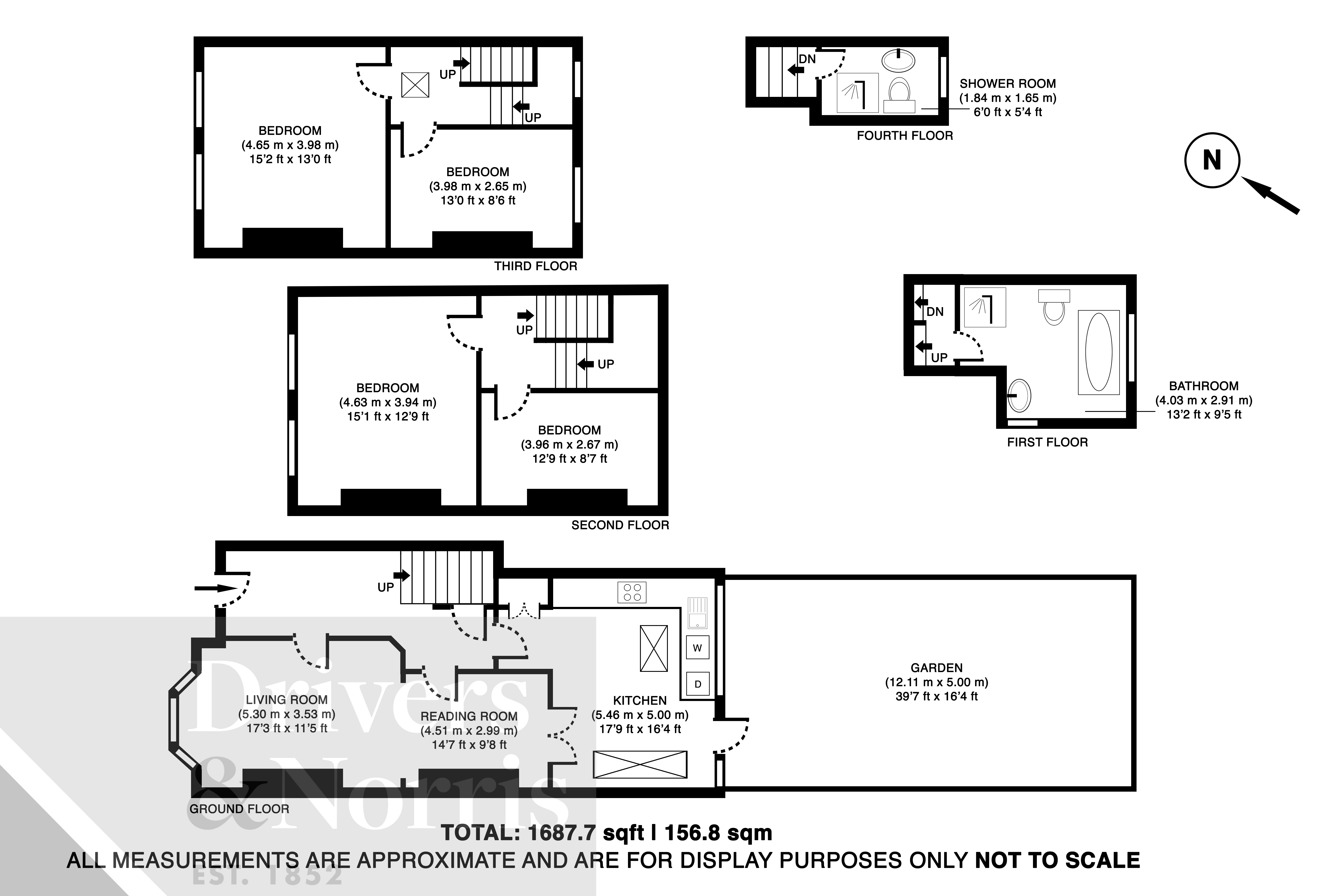 4 Bedrooms Terraced house to rent in Lowman Road, Islington, London N7