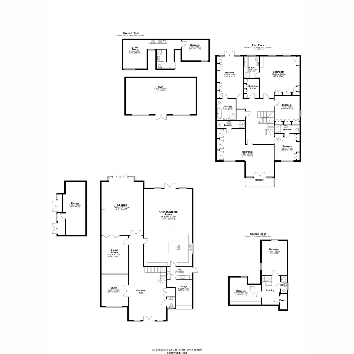 47, Tomswood Road, Essex floorplan