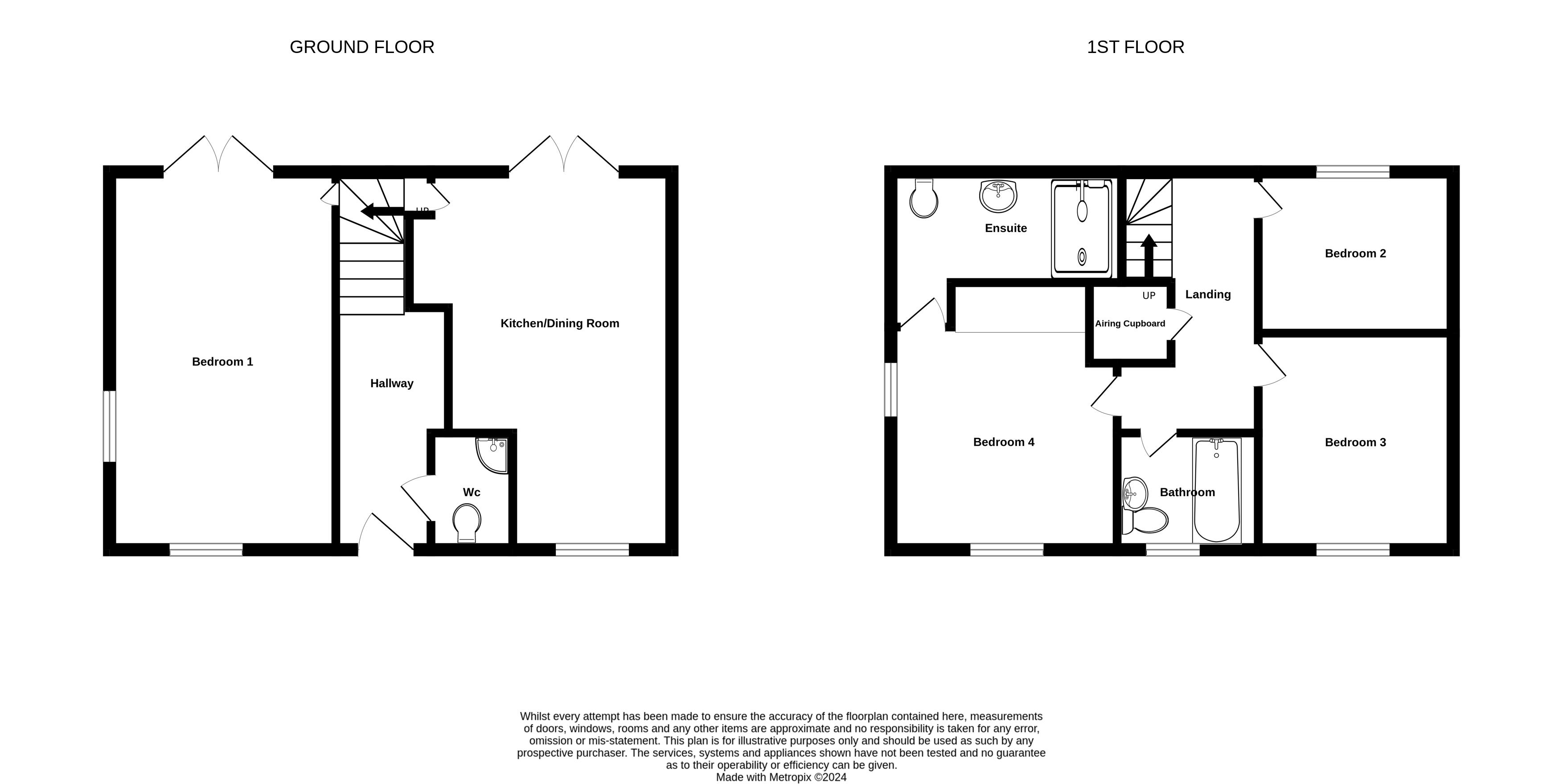 Lawn Close, Bristol floorplan