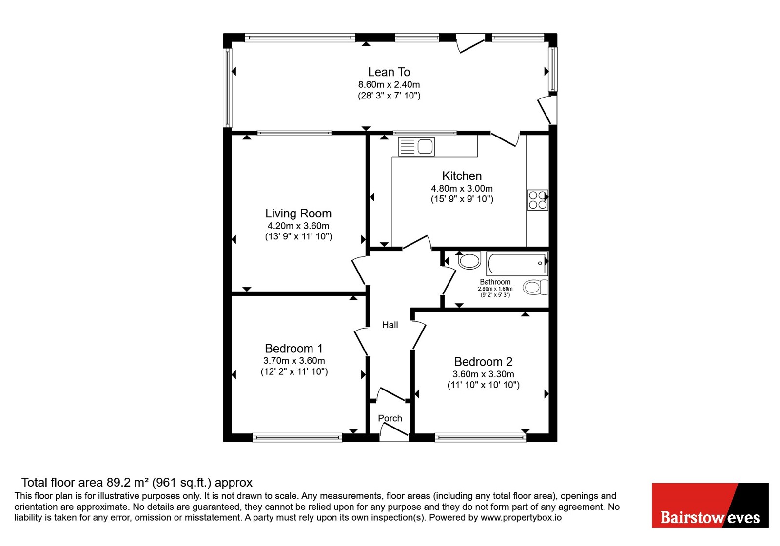 27, Jarvis Avenue, Nottinghamshire floorplan
