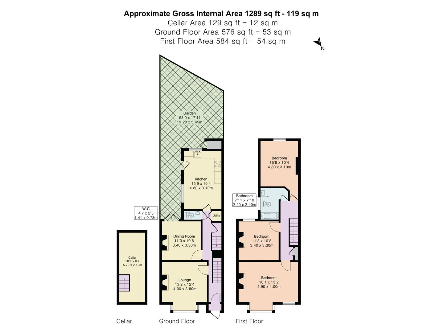 Harrington Road, Leytonstone floorplan