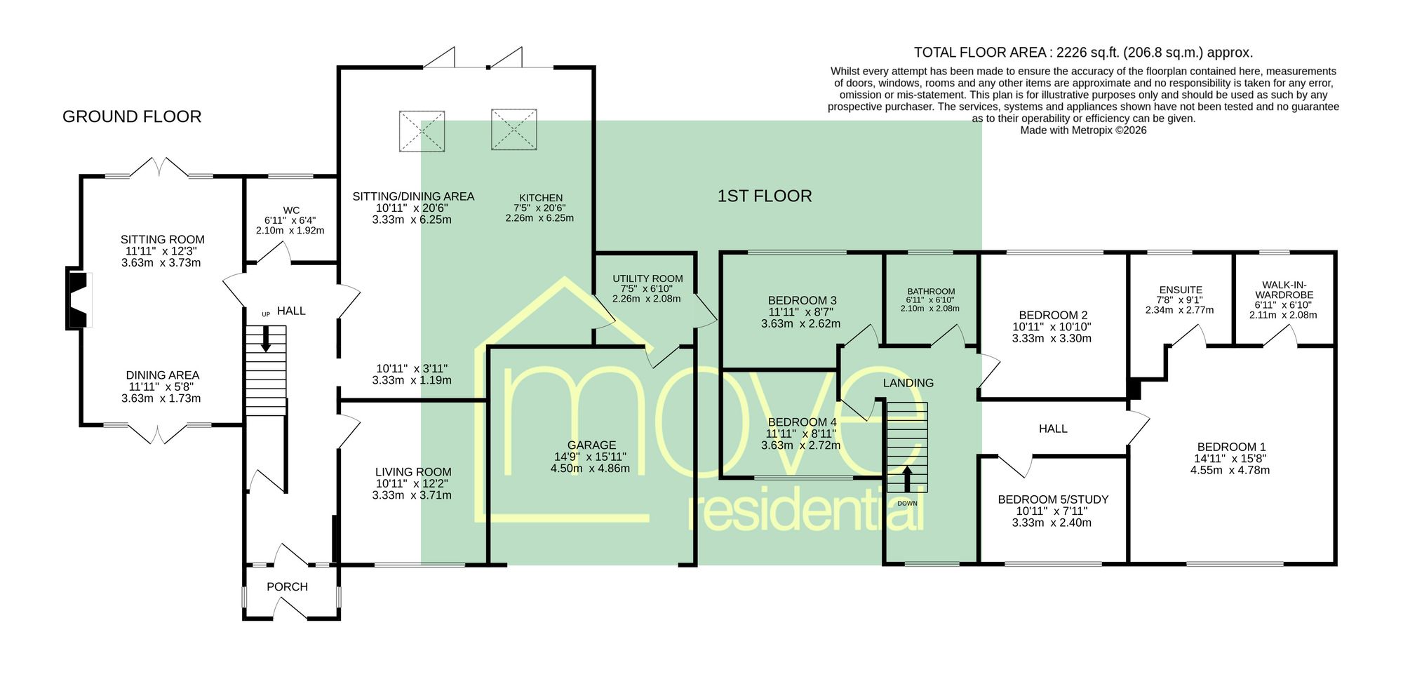 26 Melloncroft Drive, Wirral floorplan