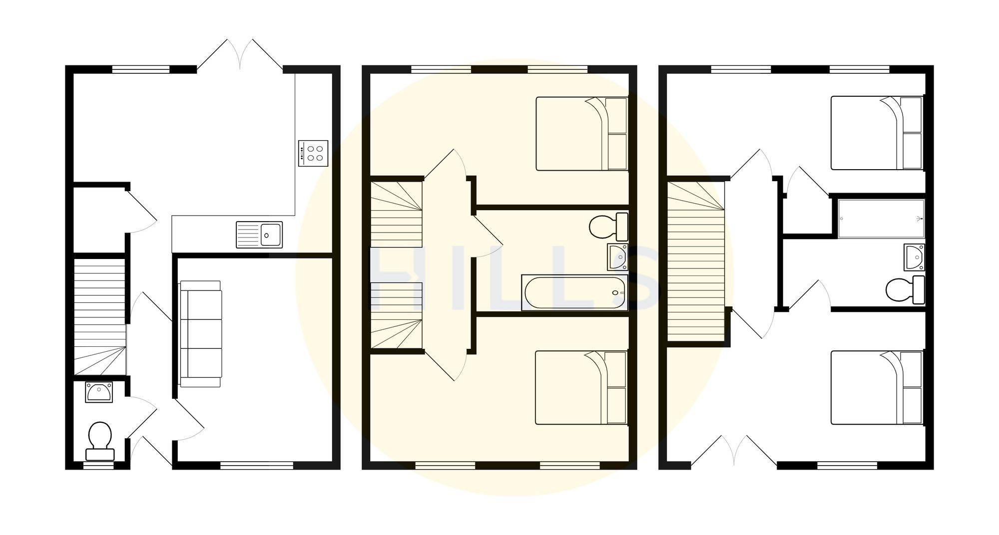 76 Shergar Way, Salford floorplan