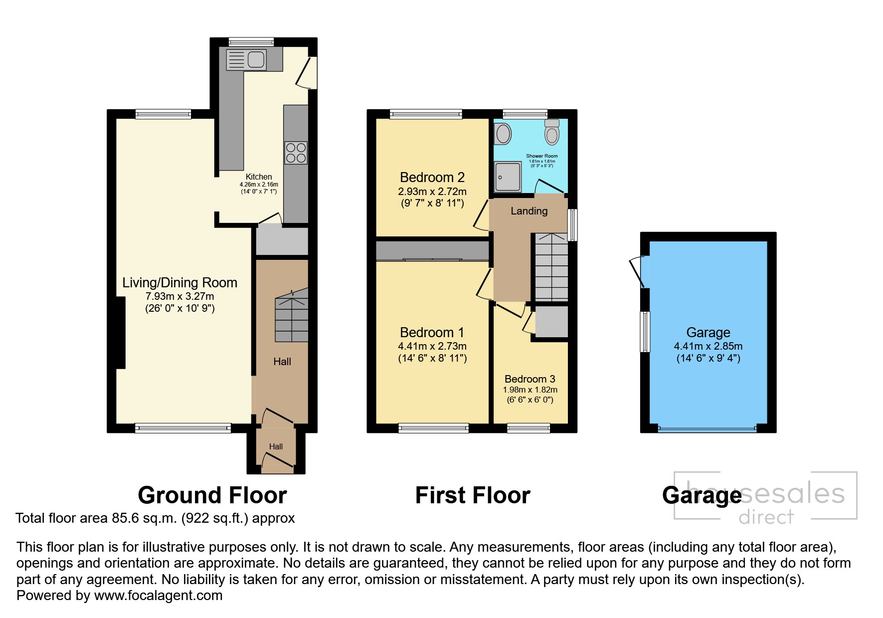 66, Thornhill Road, Keighley floorplan