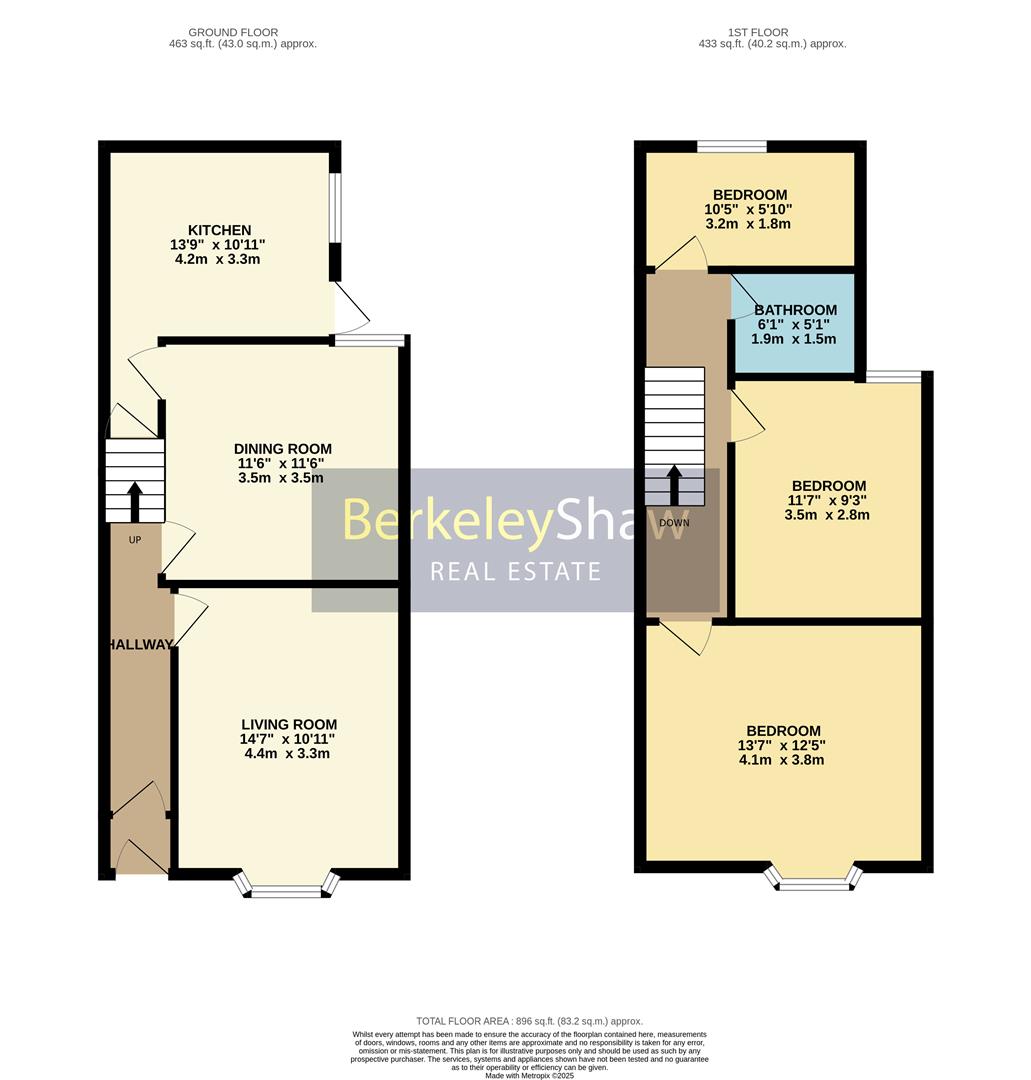 13, Royton Road, Liverpool floorplan