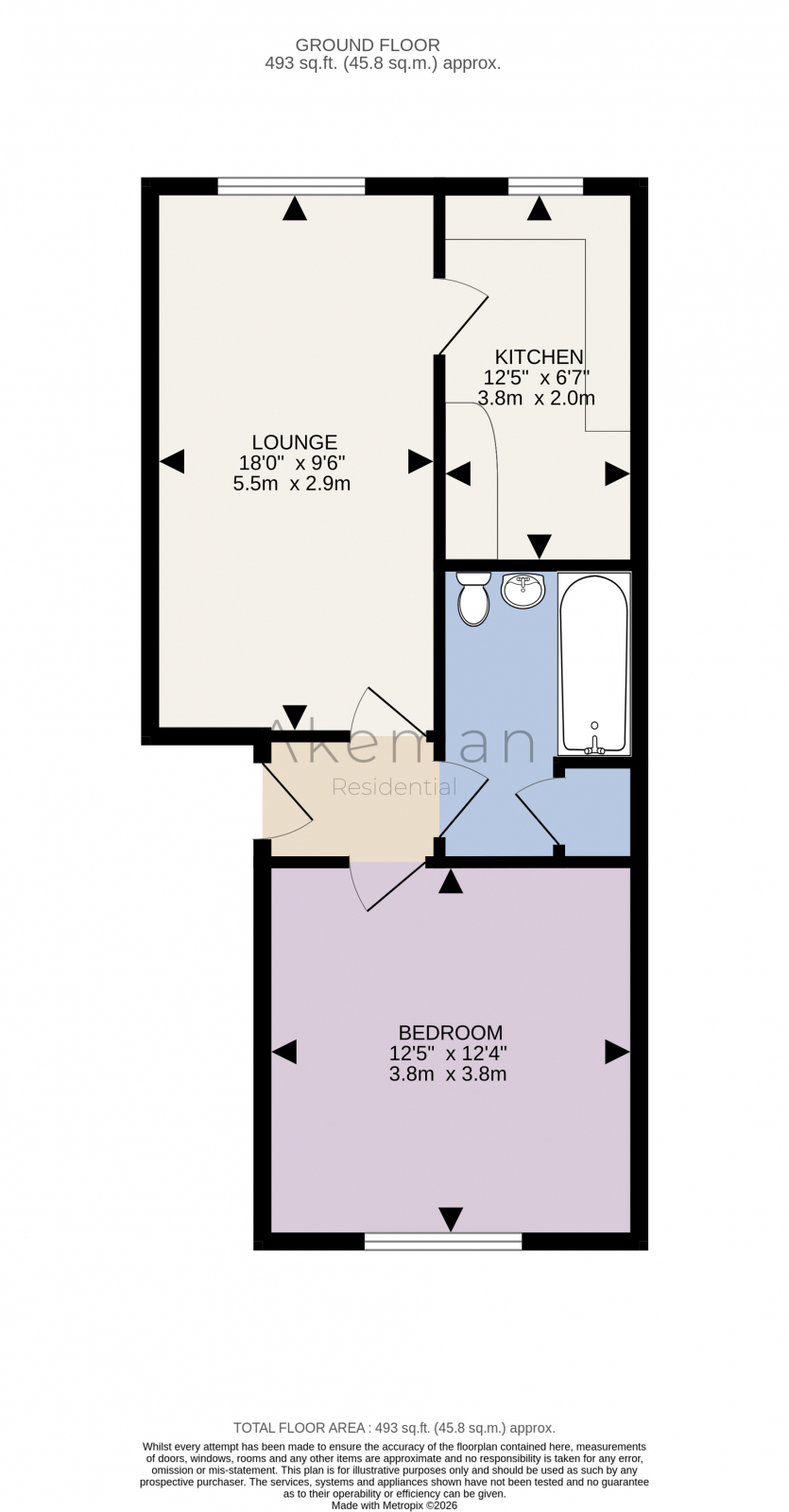 18, Old Mill Gardens, Berkhamsted floorplan
