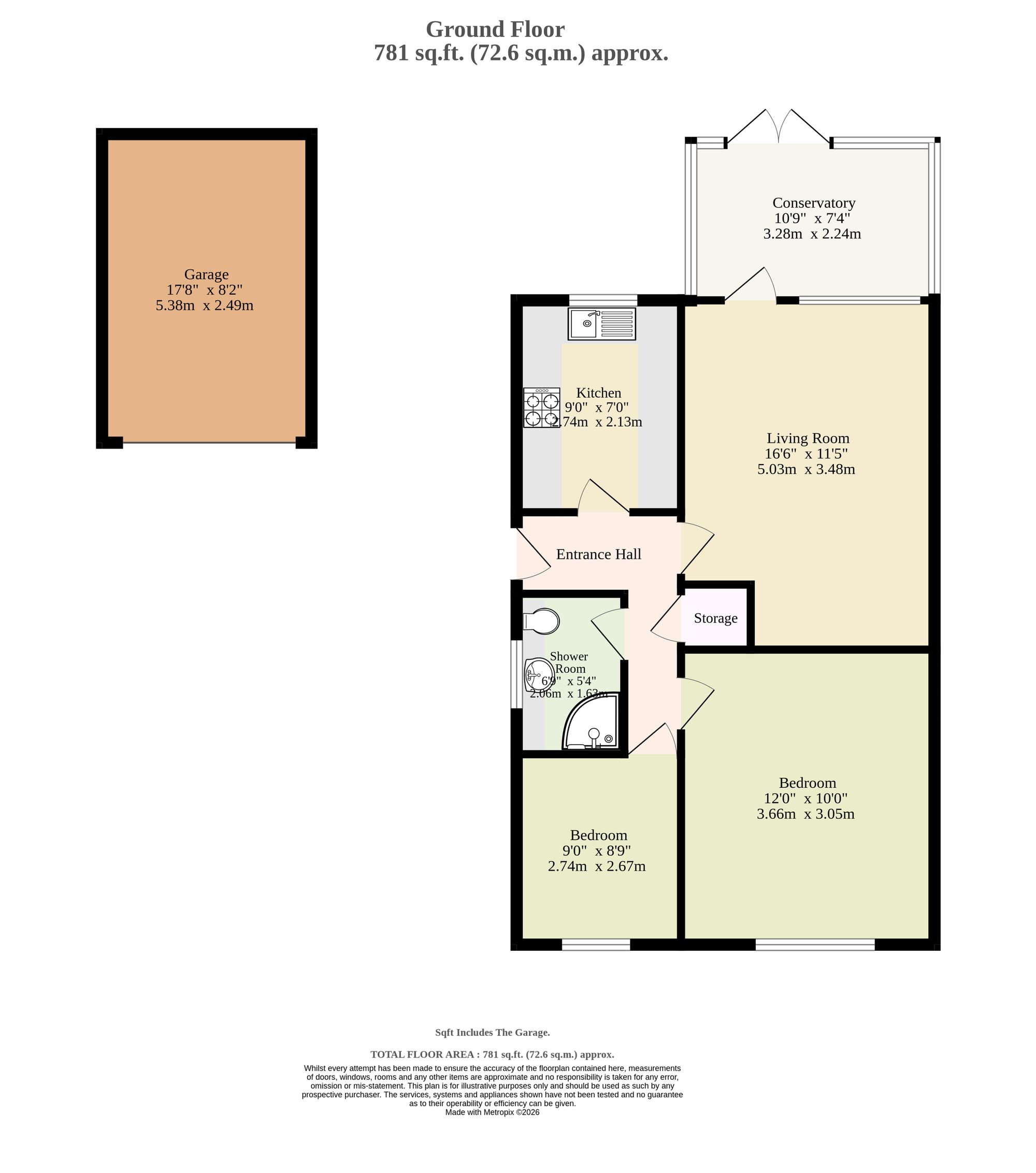 29 Manor Park Road, Lowestoft floorplan