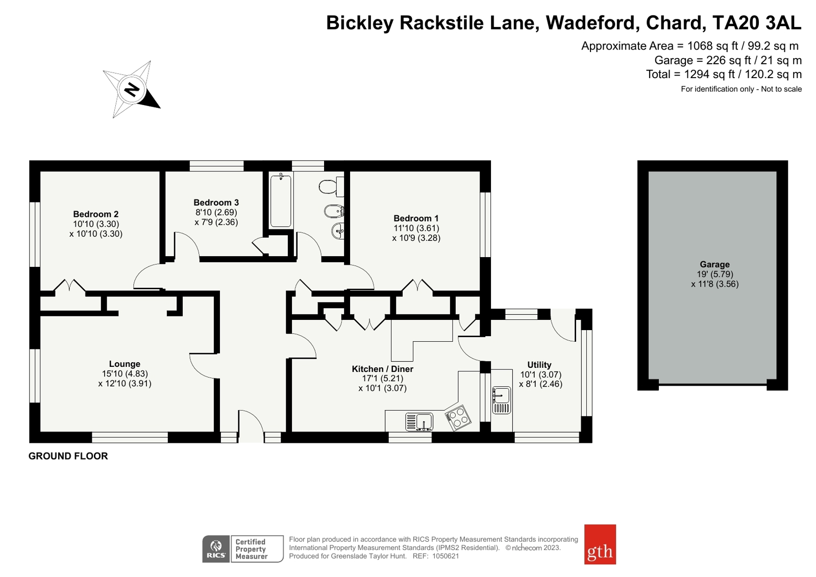 Bickley,, Rackstile Lane, Chard floorplan