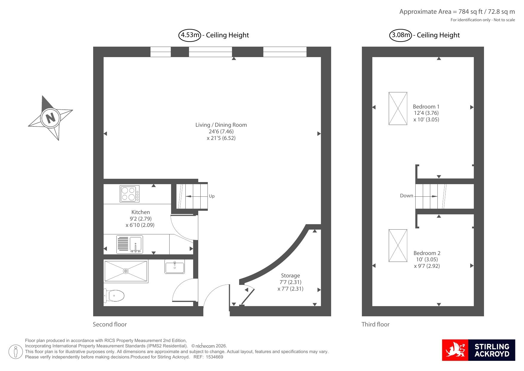 Alaska Buildings, London floorplan