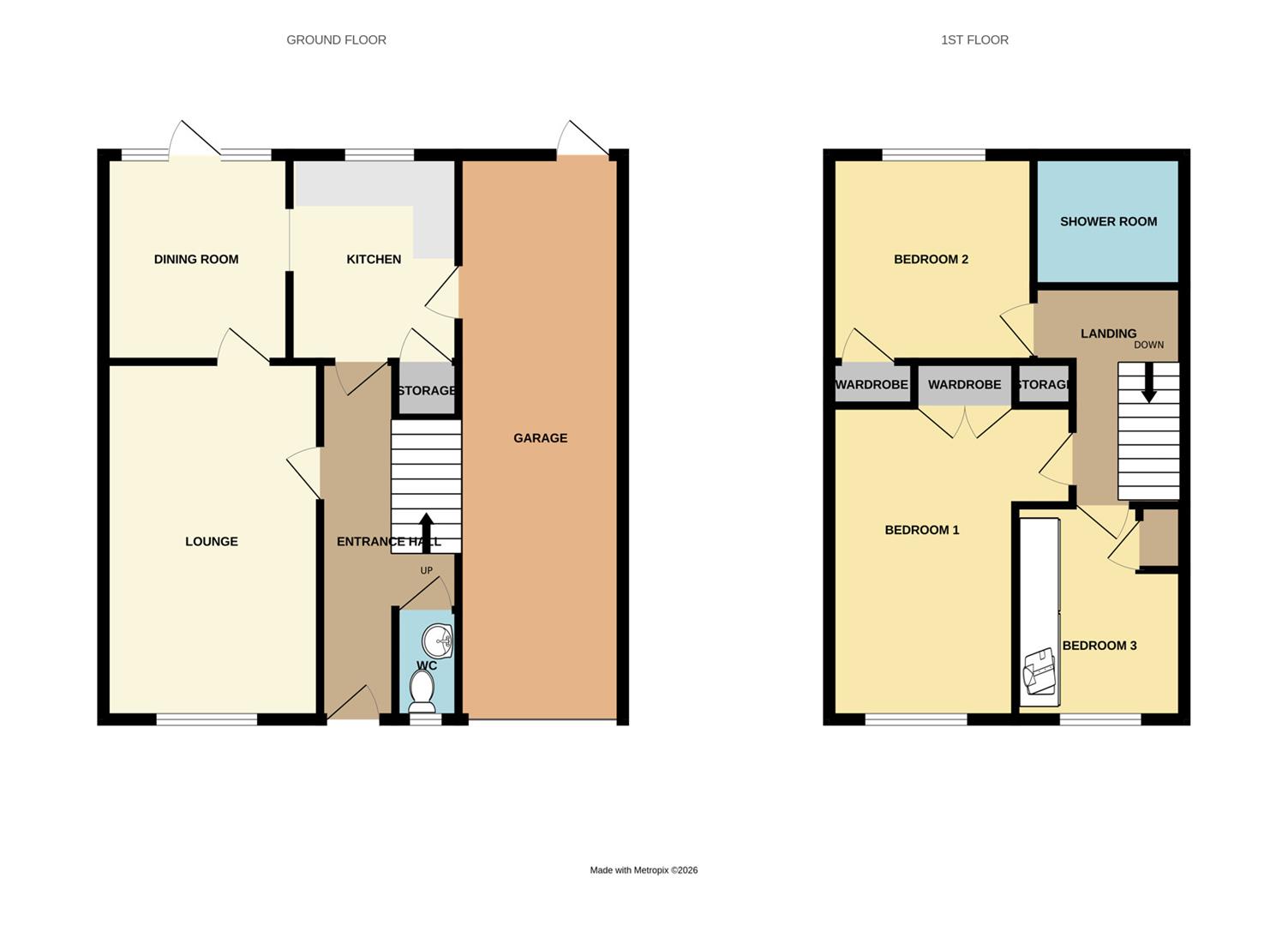 39, Baxter Road, Brierley Hill floorplan