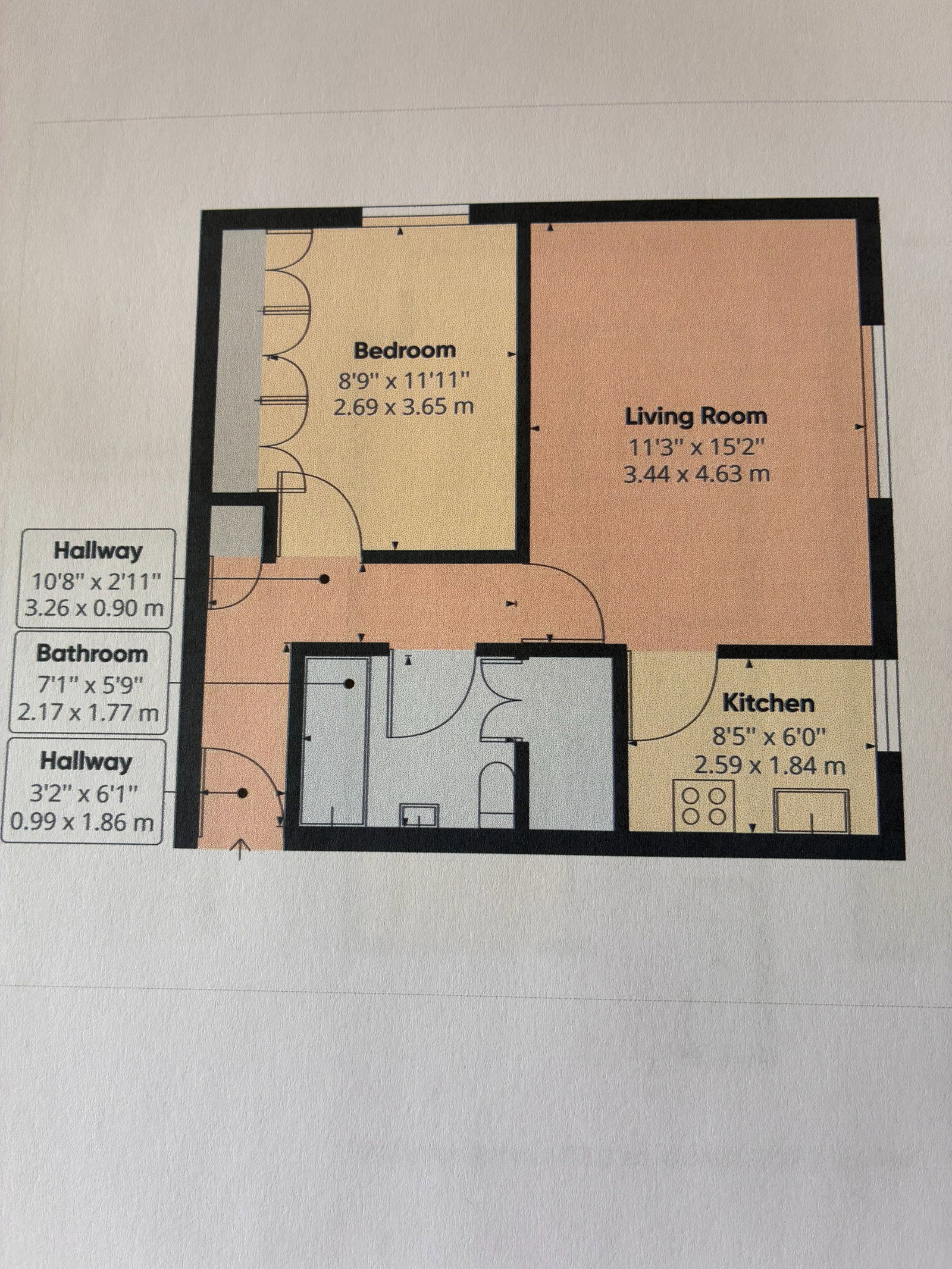 Bovingdon Court,Flat 41, Windsor Close, Hemel Hempstead floorplan