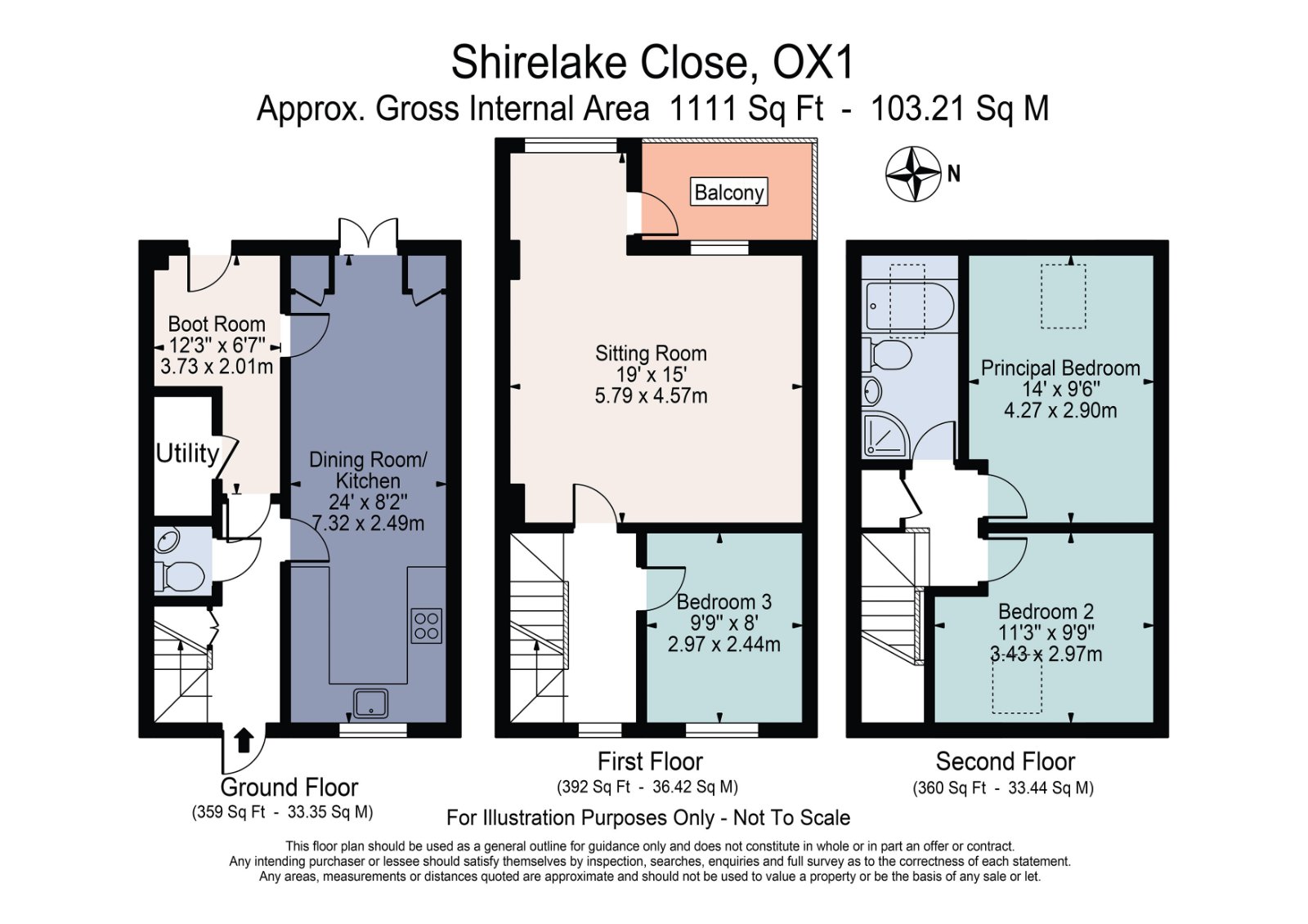 26, Shirelake Close, Oxfordshire floorplan