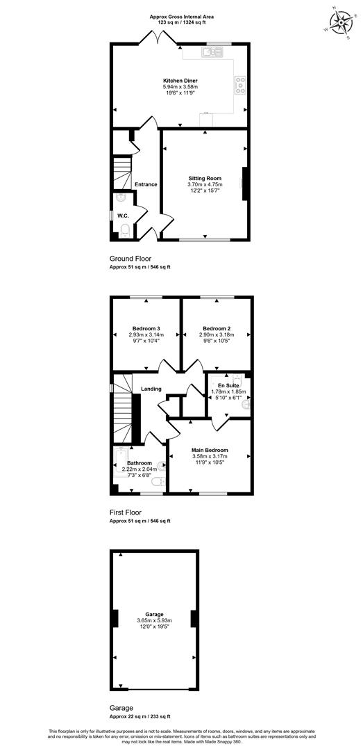 29, Coward Road, Mere floorplan