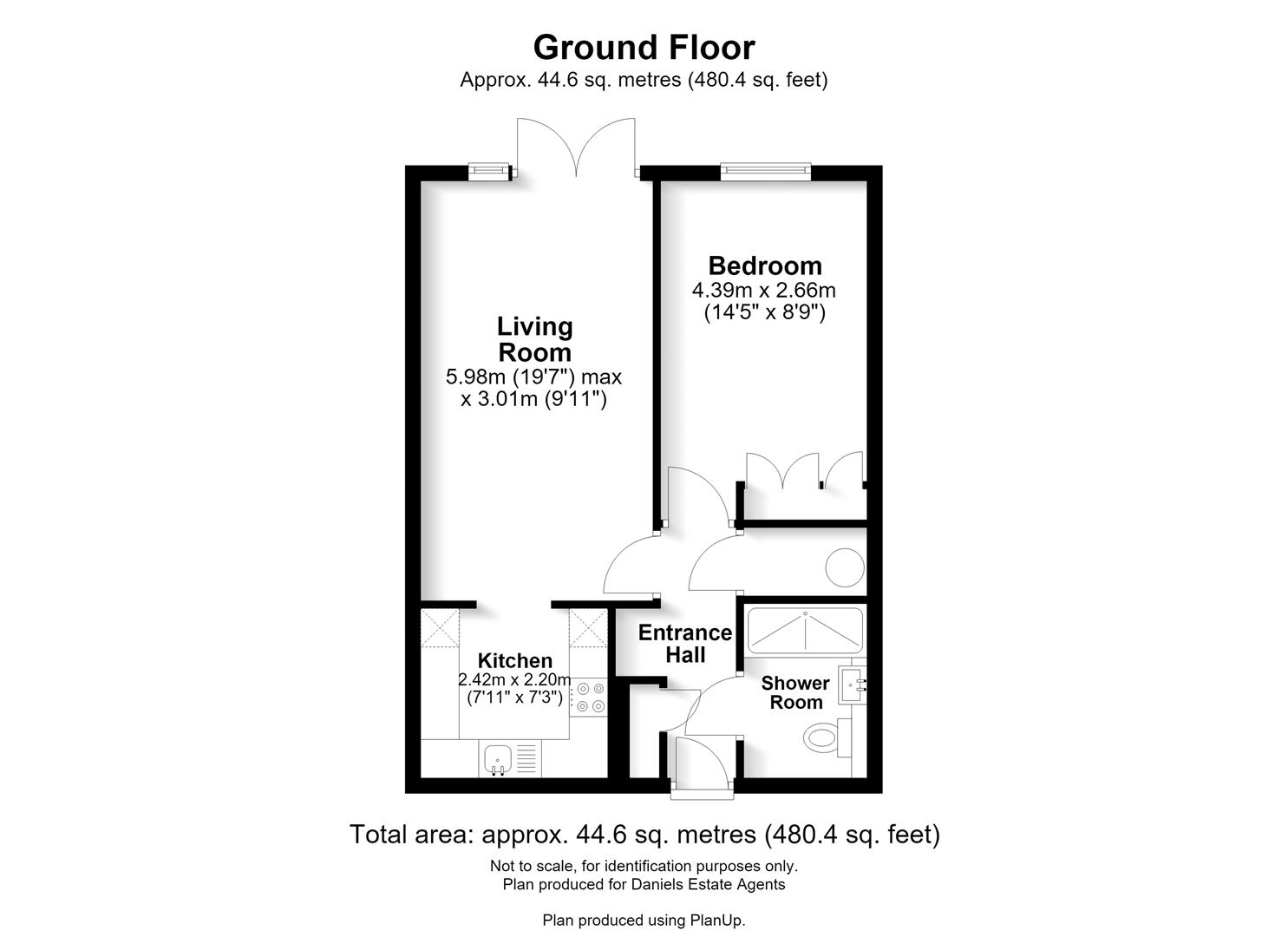 9 Davis Court, Marlborough Road, St. Albans floorplan