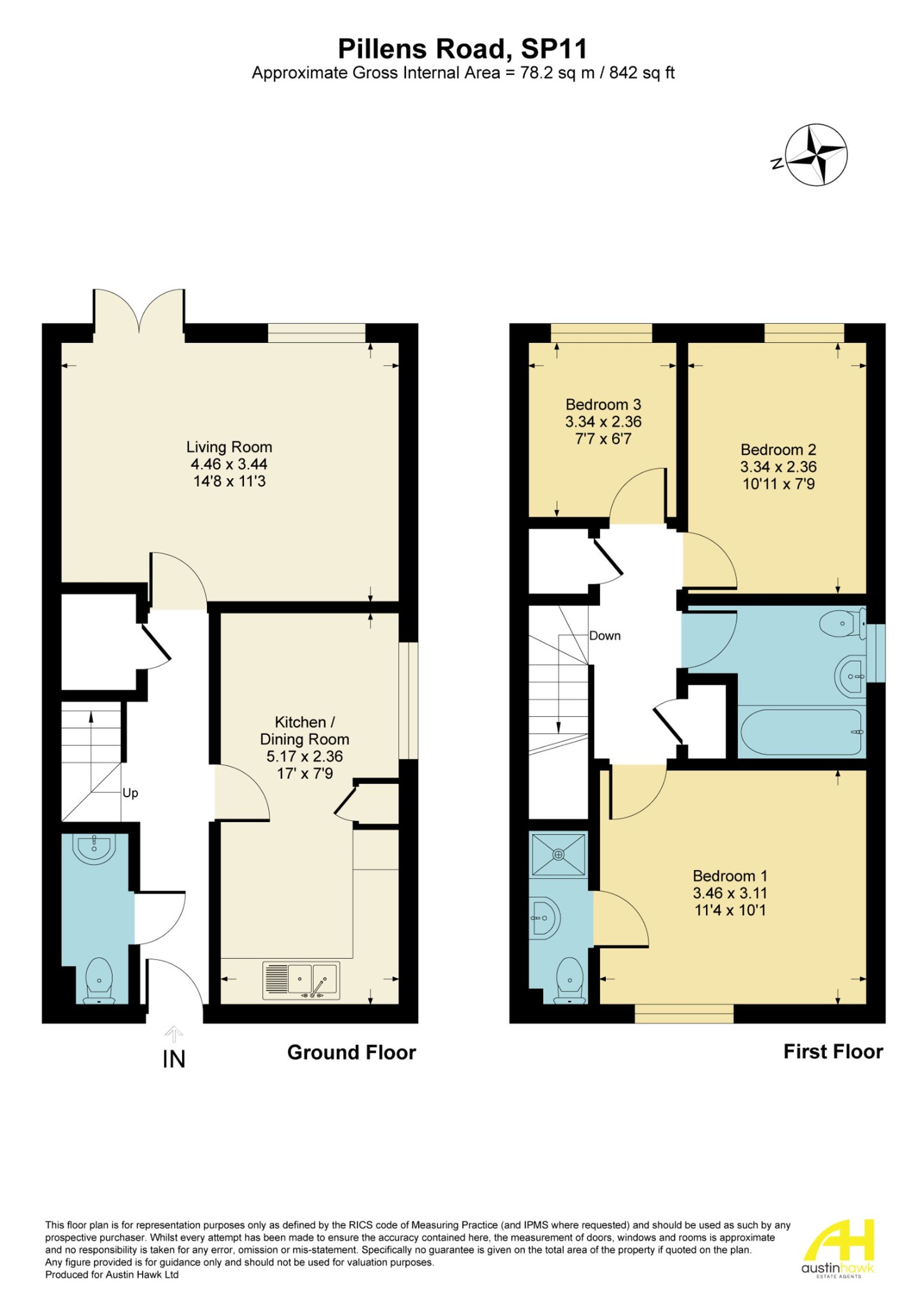7 Pillens Road, Andover floorplan