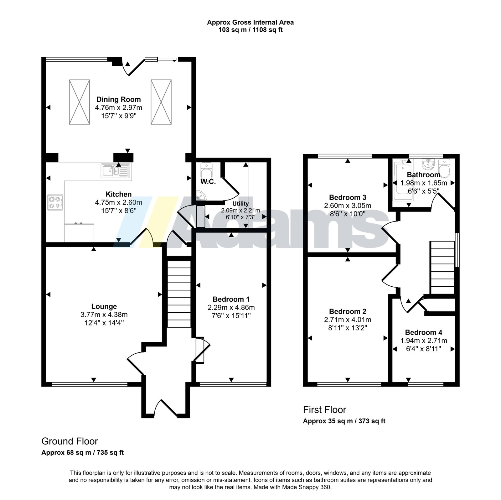 3, Verbena Close, Runcorn floorplan