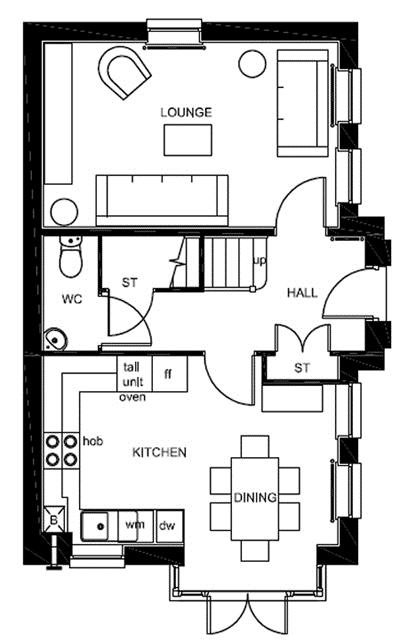 3 Bedrooms Semi-detached house for sale in 