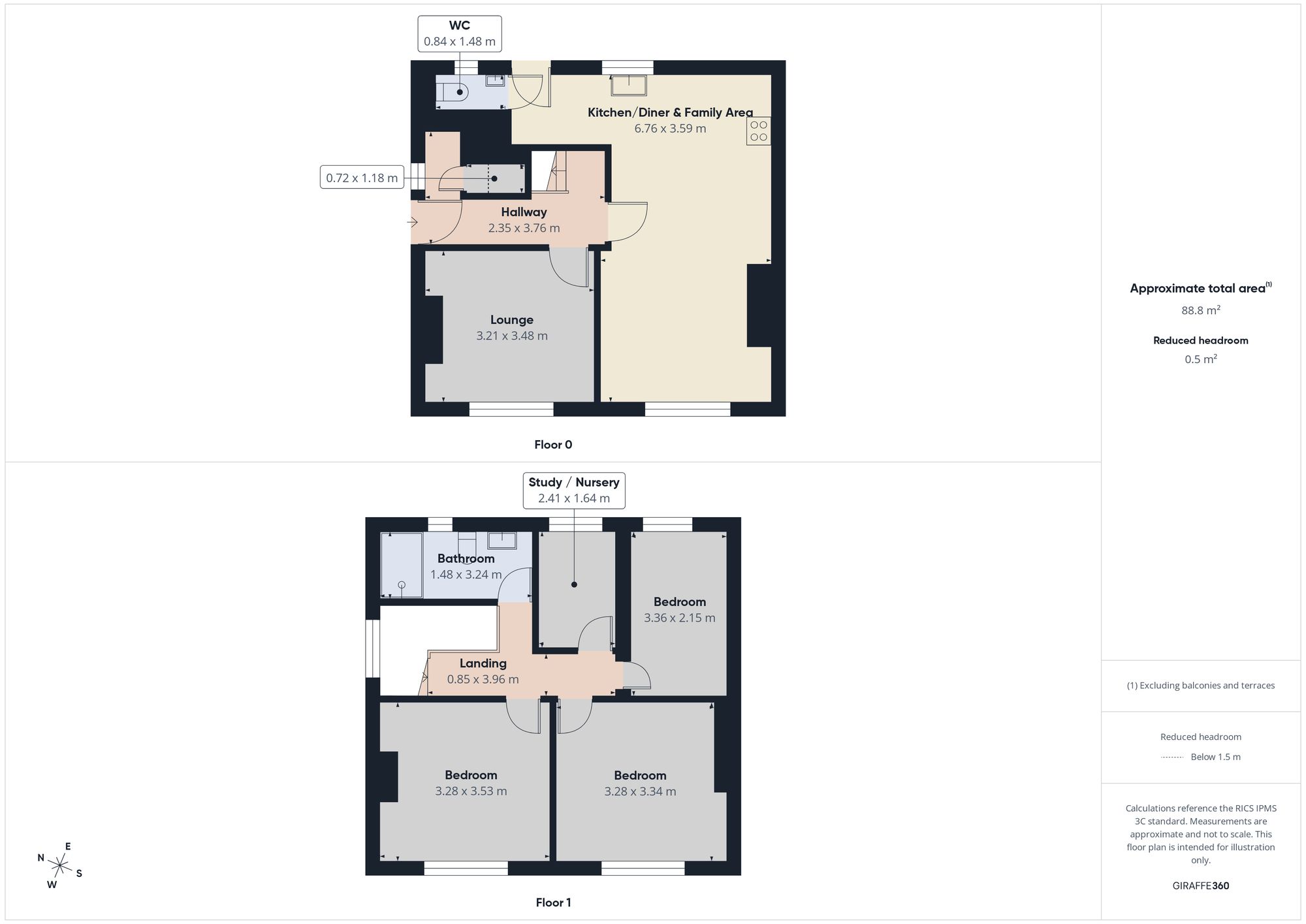 37 Sheriffs Highway, Gateshead floorplan