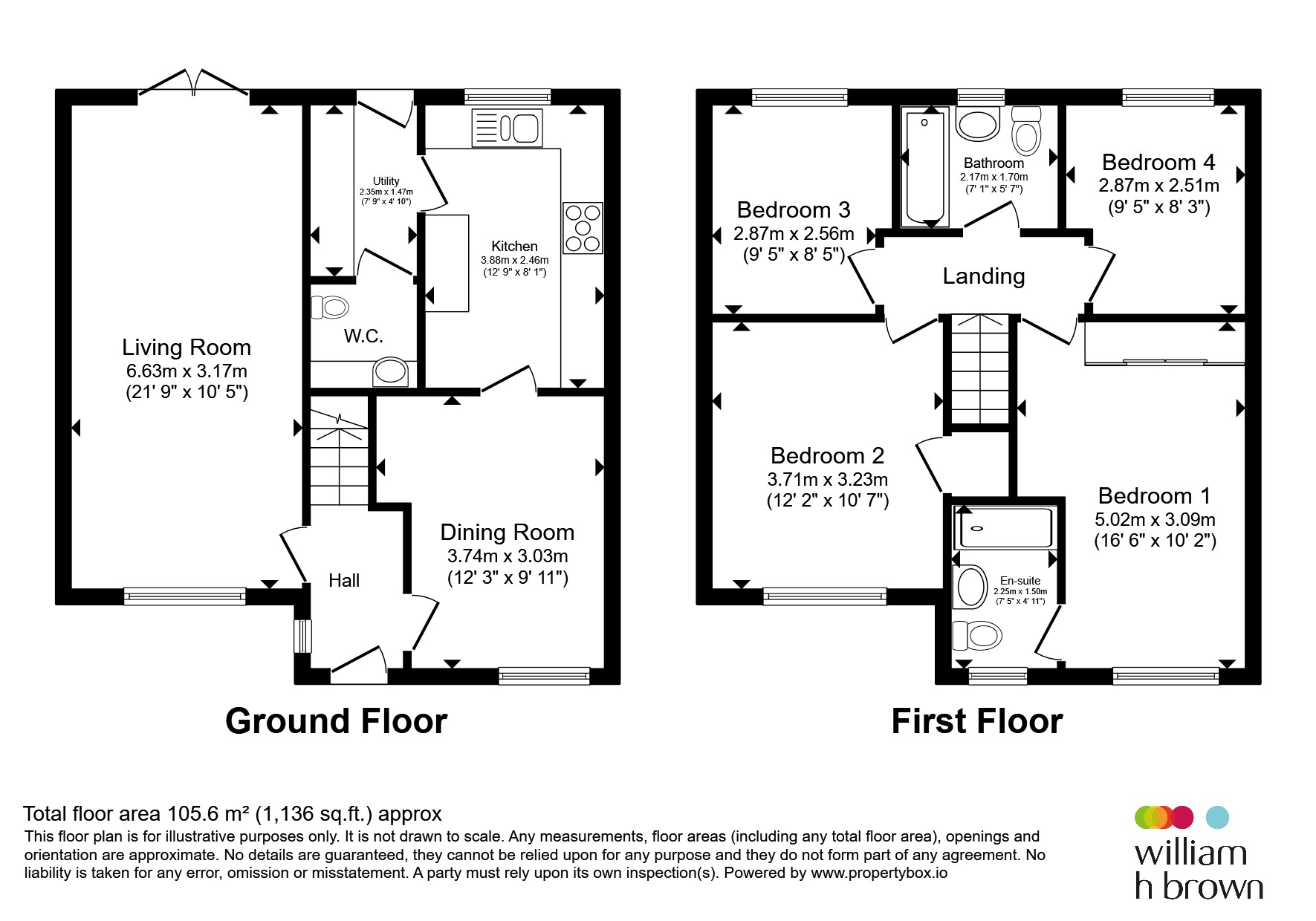 15, Barnes Close, Sleaford floorplan