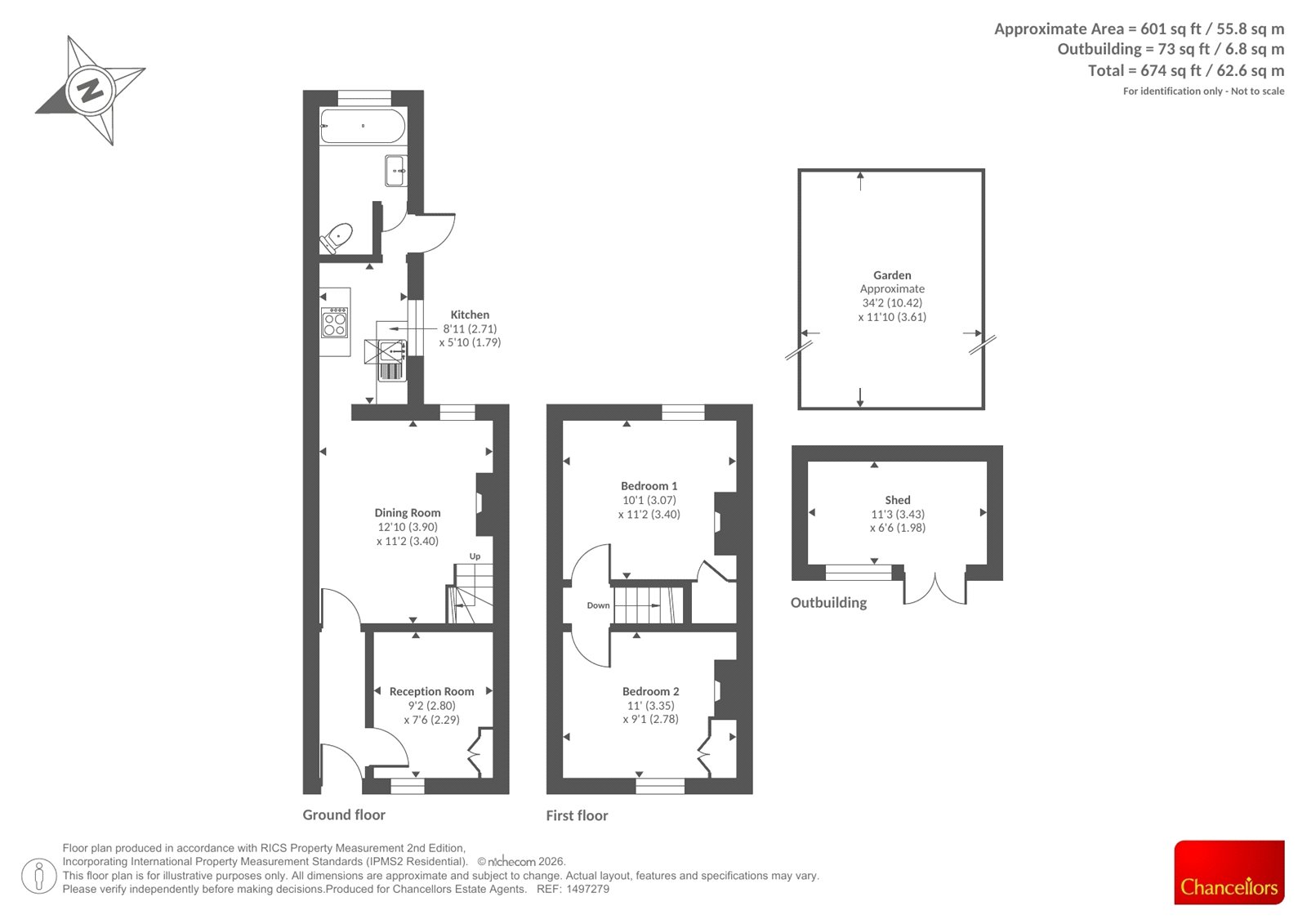 30, Randolph Street, Oxford floorplan