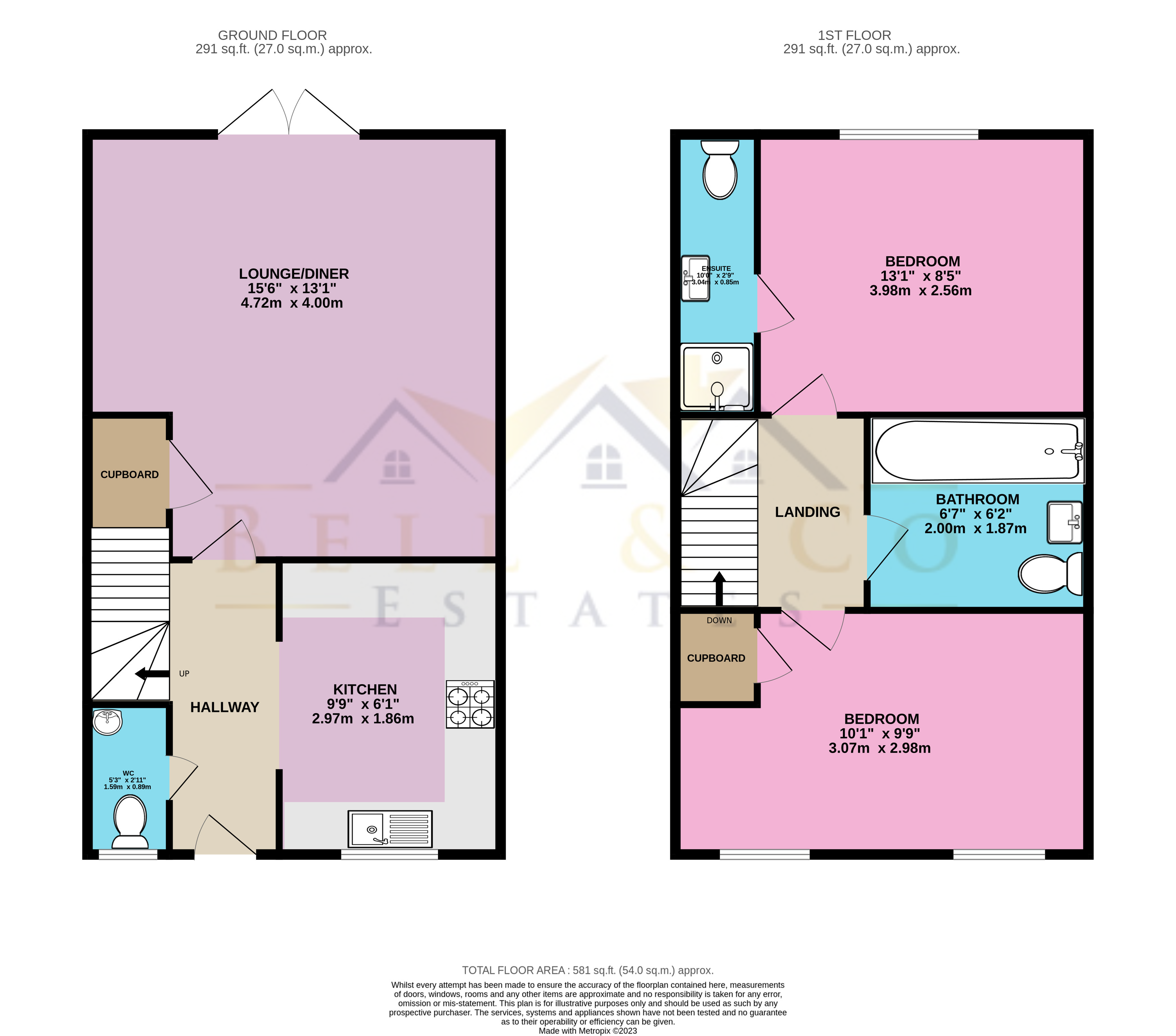 Canford Close, Sheffield floorplan