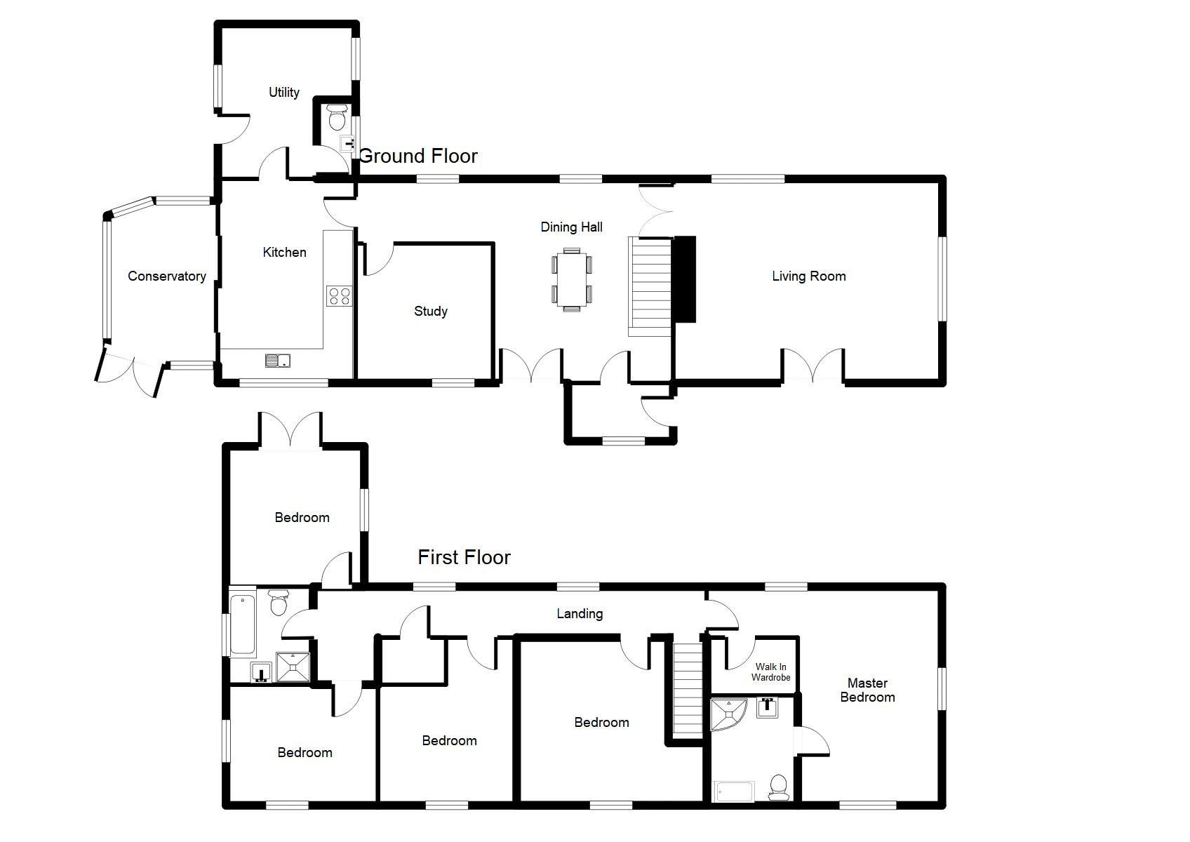 5 Bedrooms Detached house for sale in Clawddnewydd, Ruthin LL15