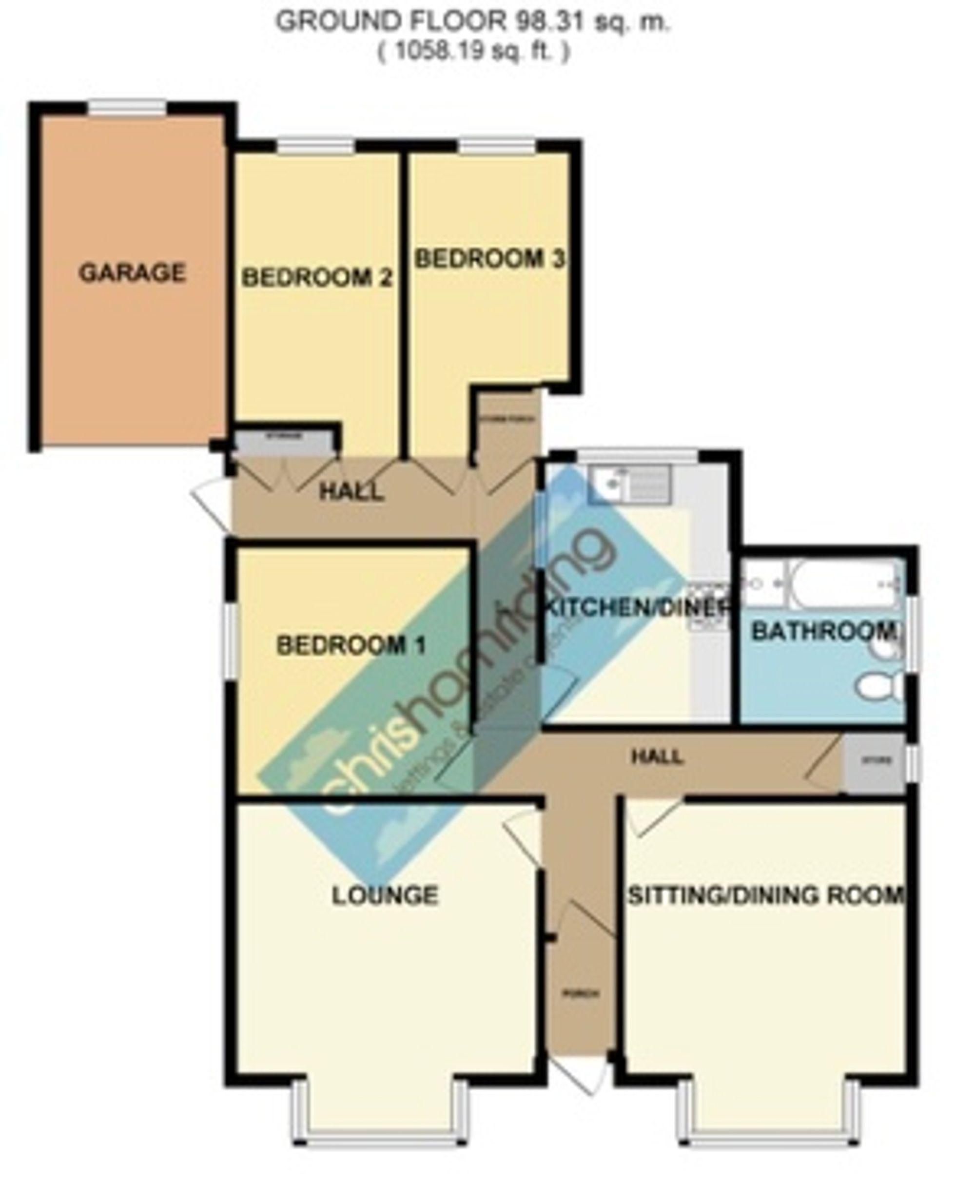 45 Boundary Lane, Congleton floorplan