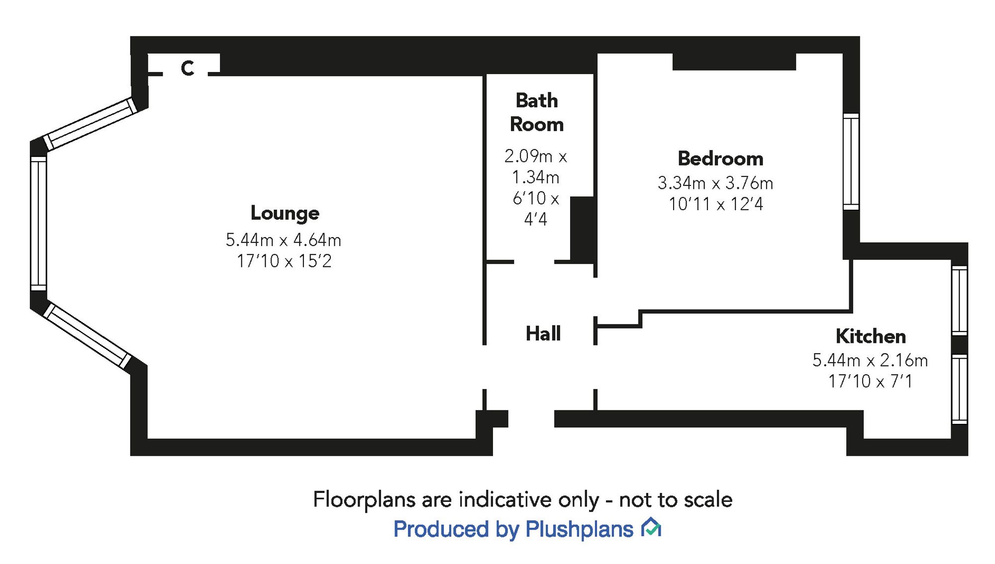 Virginia Gardens, Ayr KA8, 1 bedroom flat for sale 65203045