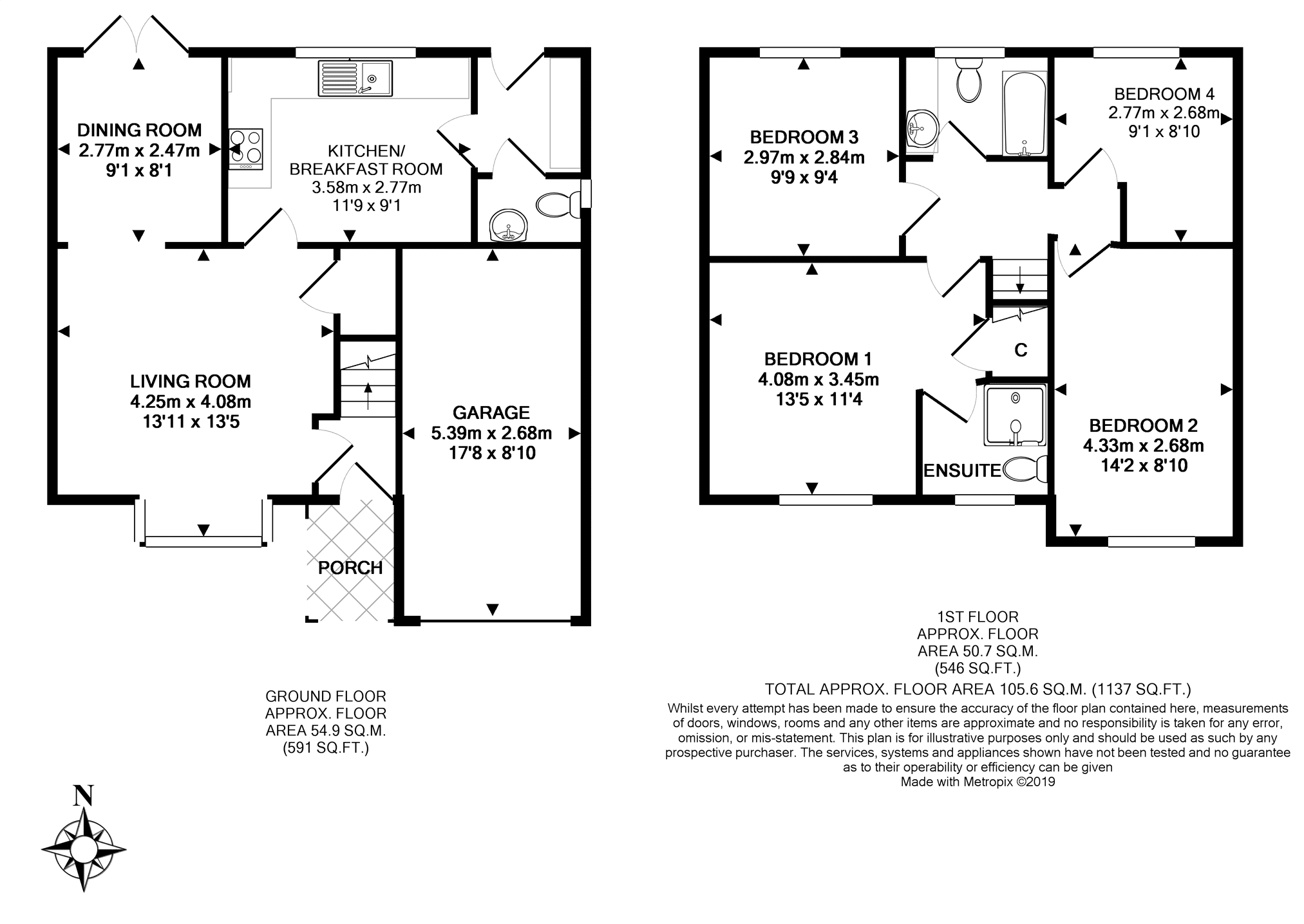 4 Bedrooms Detached house for sale in Earls Close, Bridgwater TA6