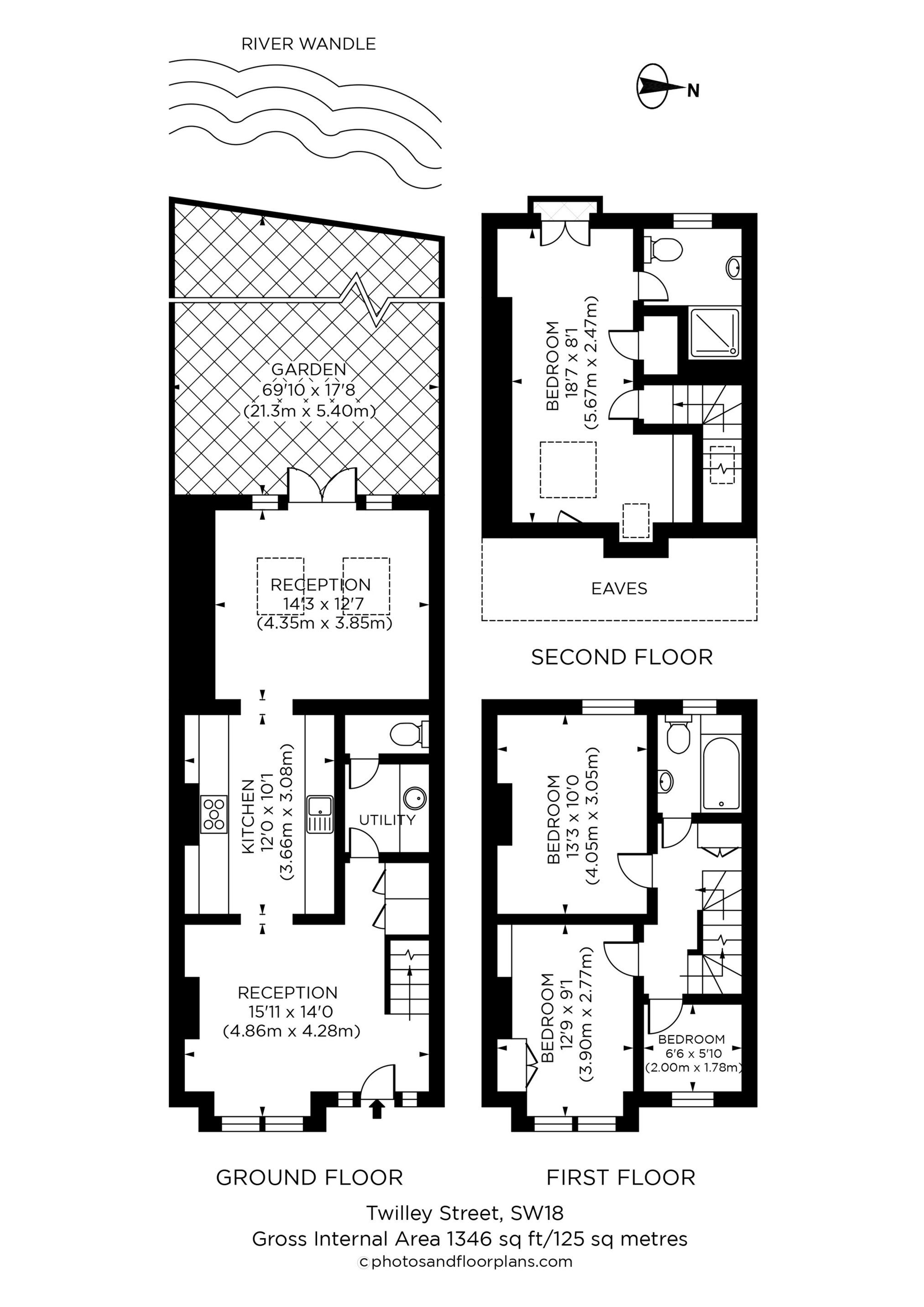 Twilley Street, London SW18, 4 bedroom terraced house for sale