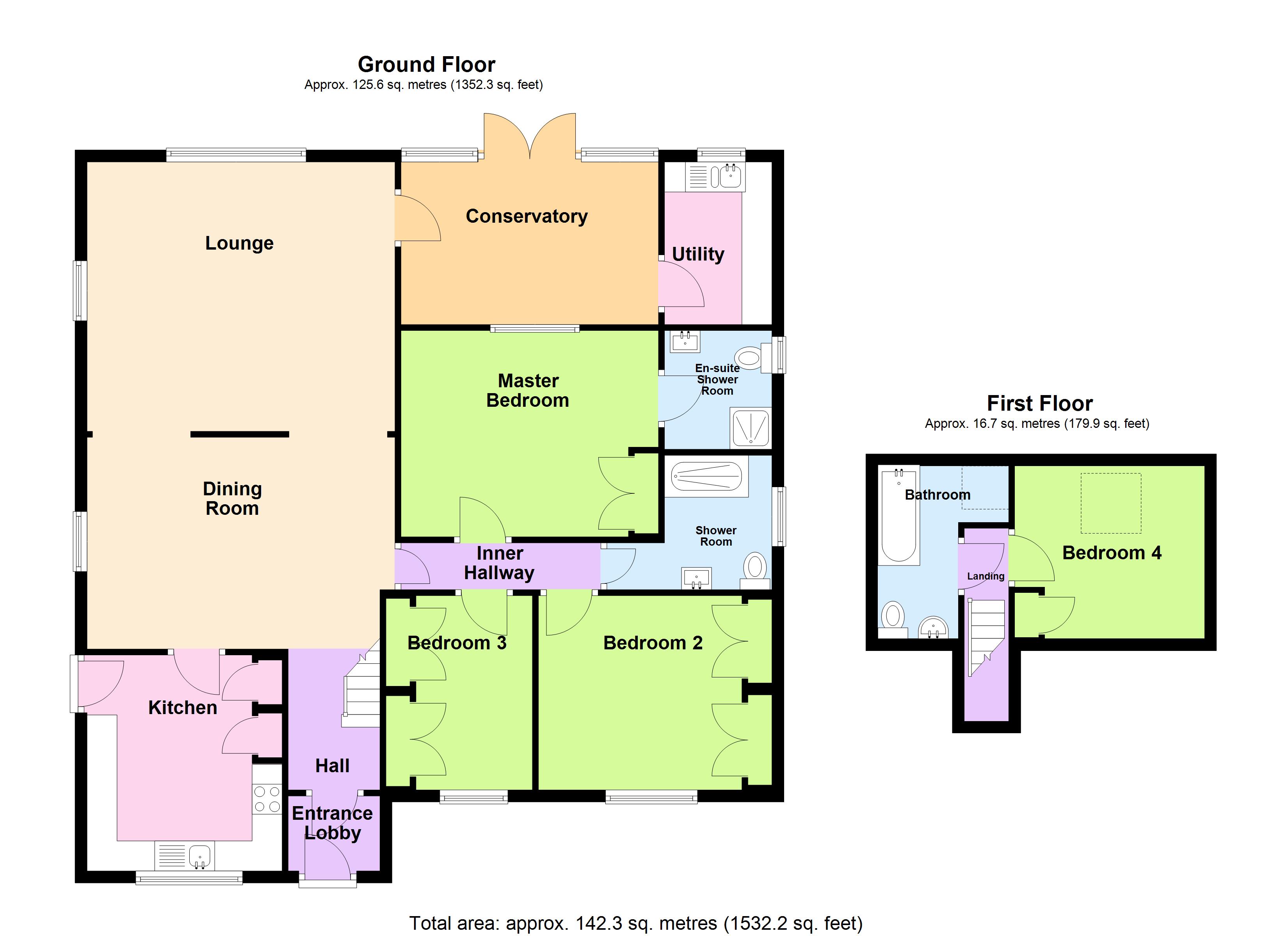 3, Moor Lane South, Rotherham floorplan