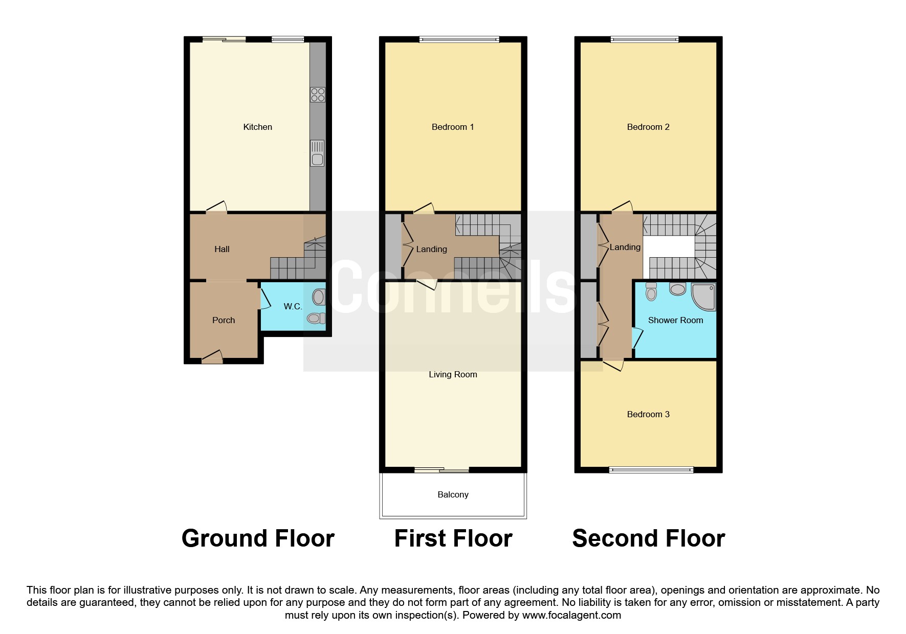 44, Yarrow Place, Milton Keynes floorplan