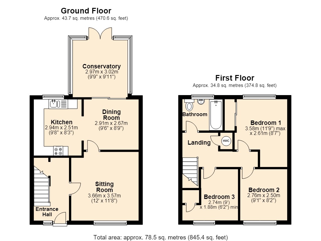 2, The Knapp, Somerset floorplan