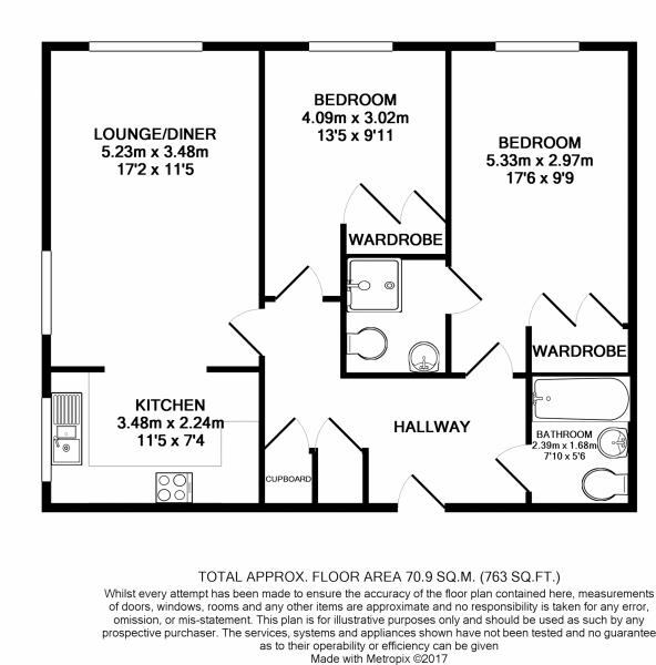 2 Bedrooms Flat for sale in Coleridge Way, Elstree, Borehamwood WD6