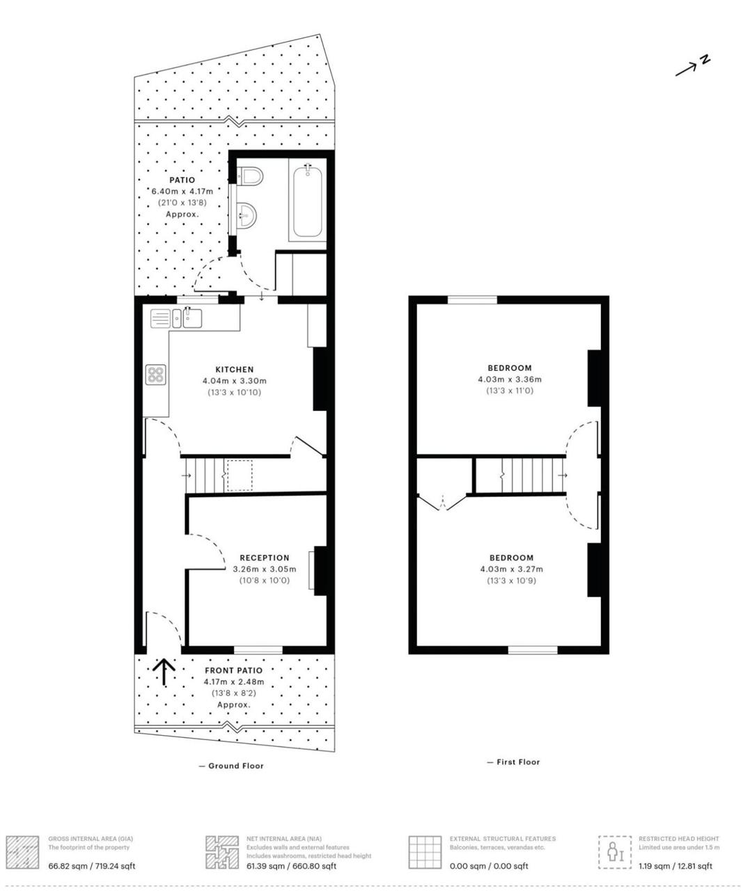 Cross Road, Croydon floorplan