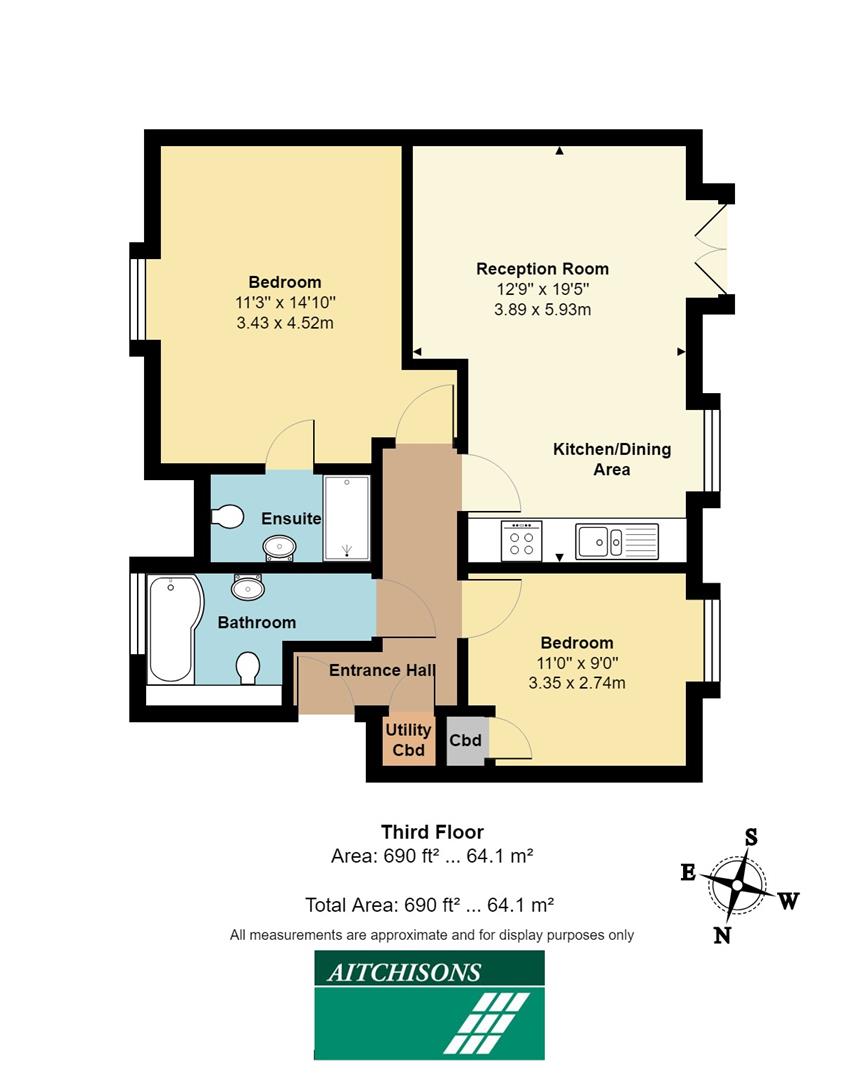 2 Bedrooms Flat to rent in Brook Court, Watling Street, Radlett WD7