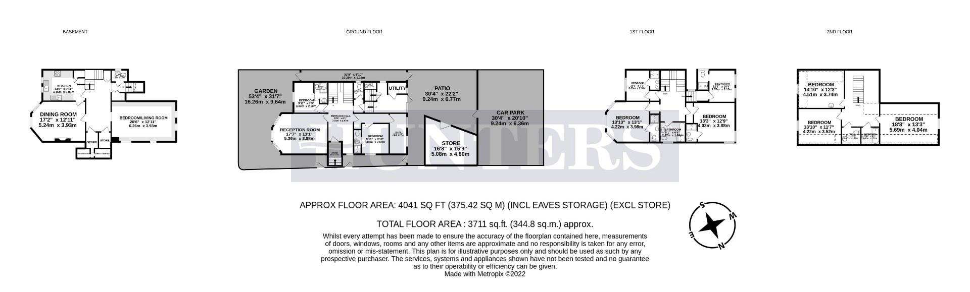 42, Clissold Crescent, London floorplan