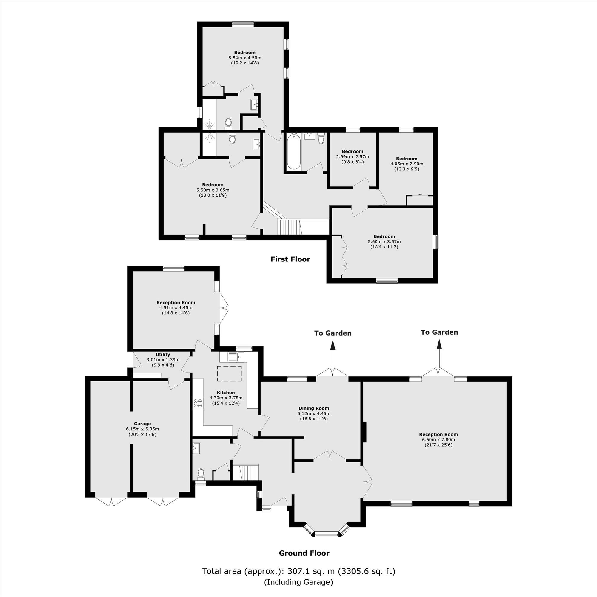 Squirrels, Fairmile Park Road, Cobham floorplan