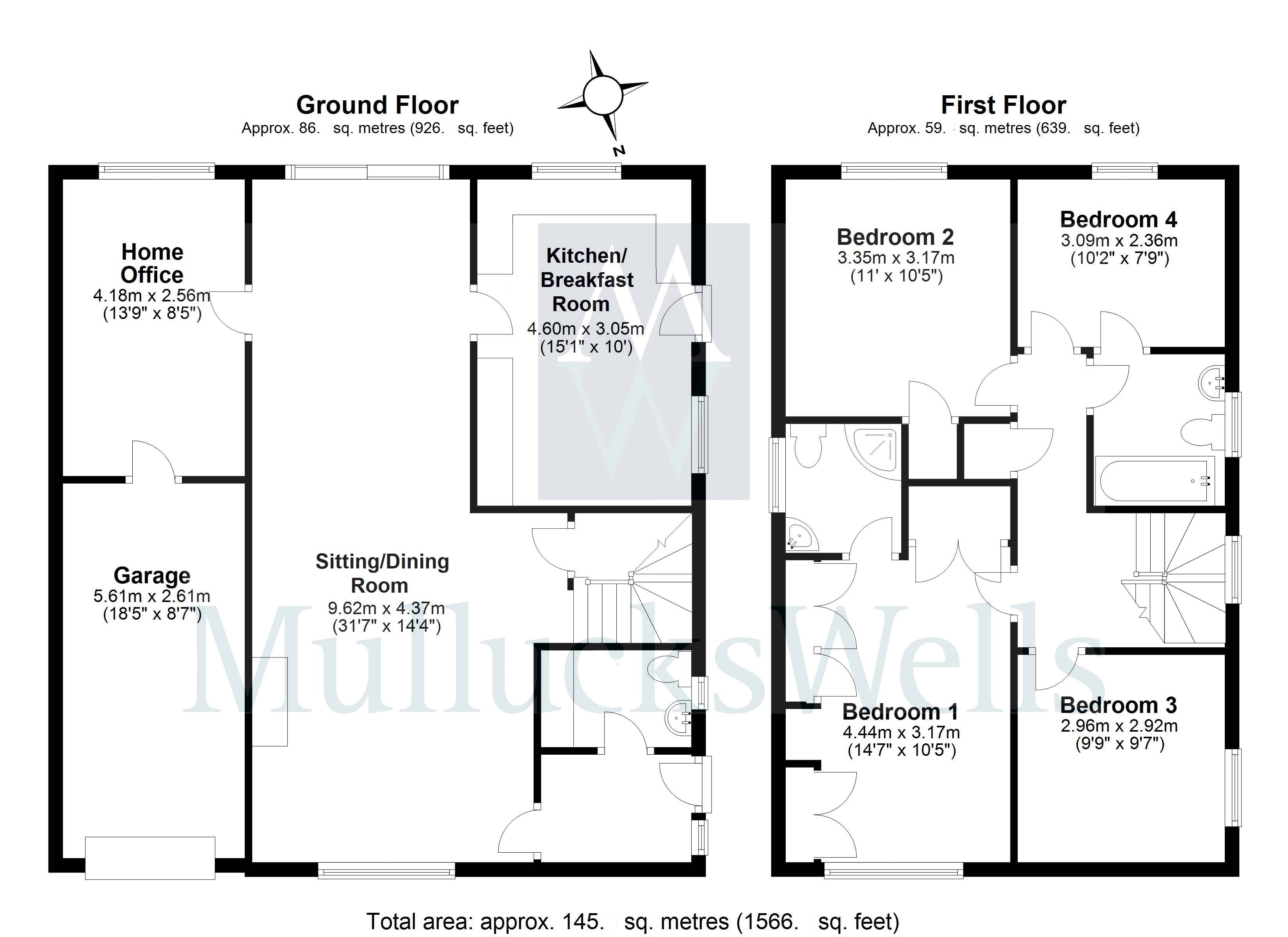 4 Bedrooms Detached house for sale in Marshbarns, Bishop's Stortford, Hertfordshire CM23