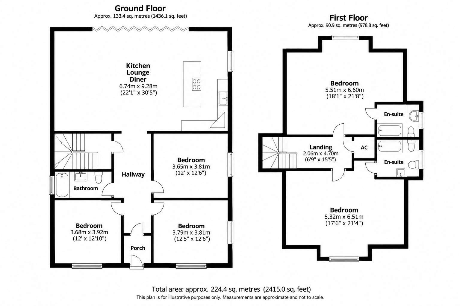 West Parley, Dorset floorplan