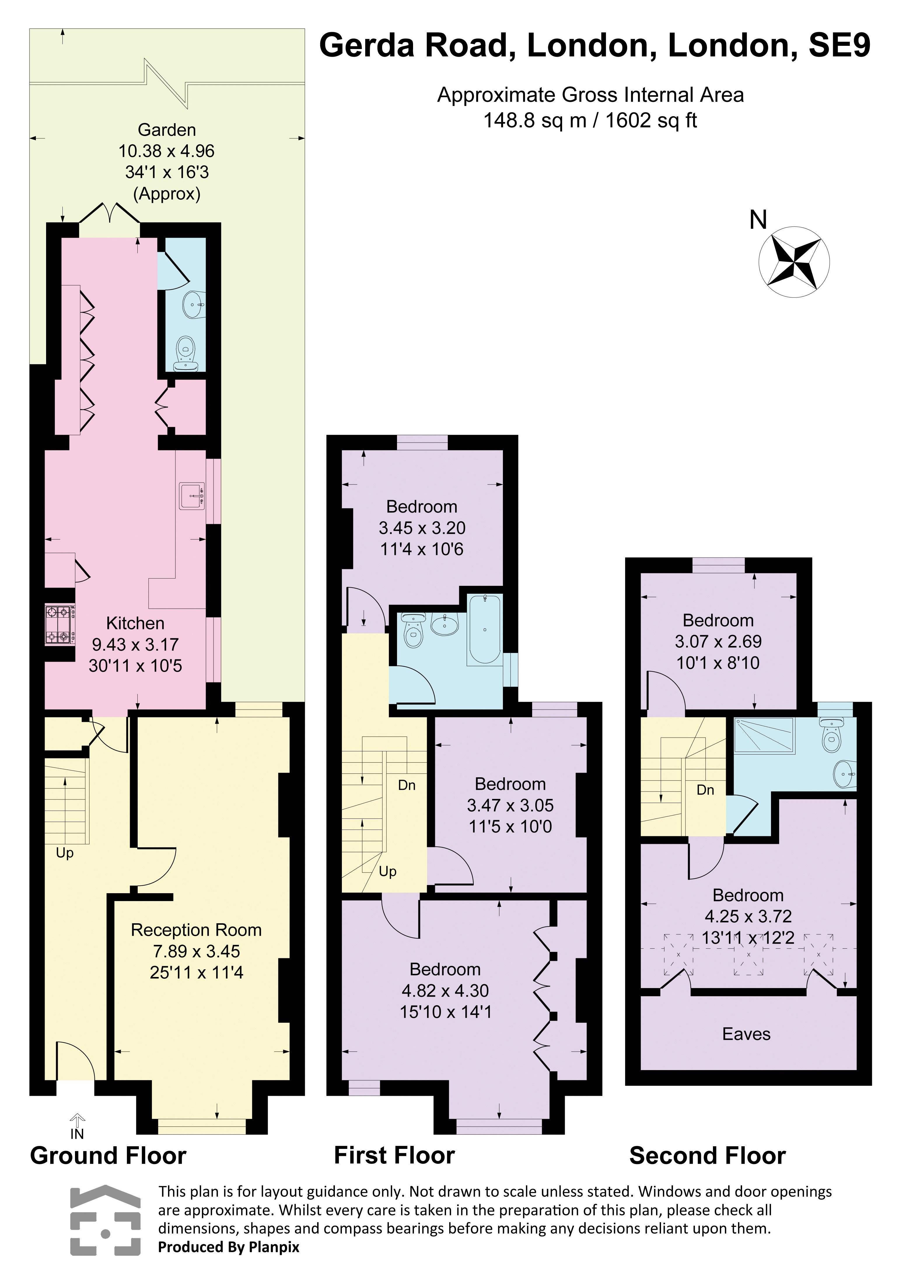 23, Gerda Road, London floorplan