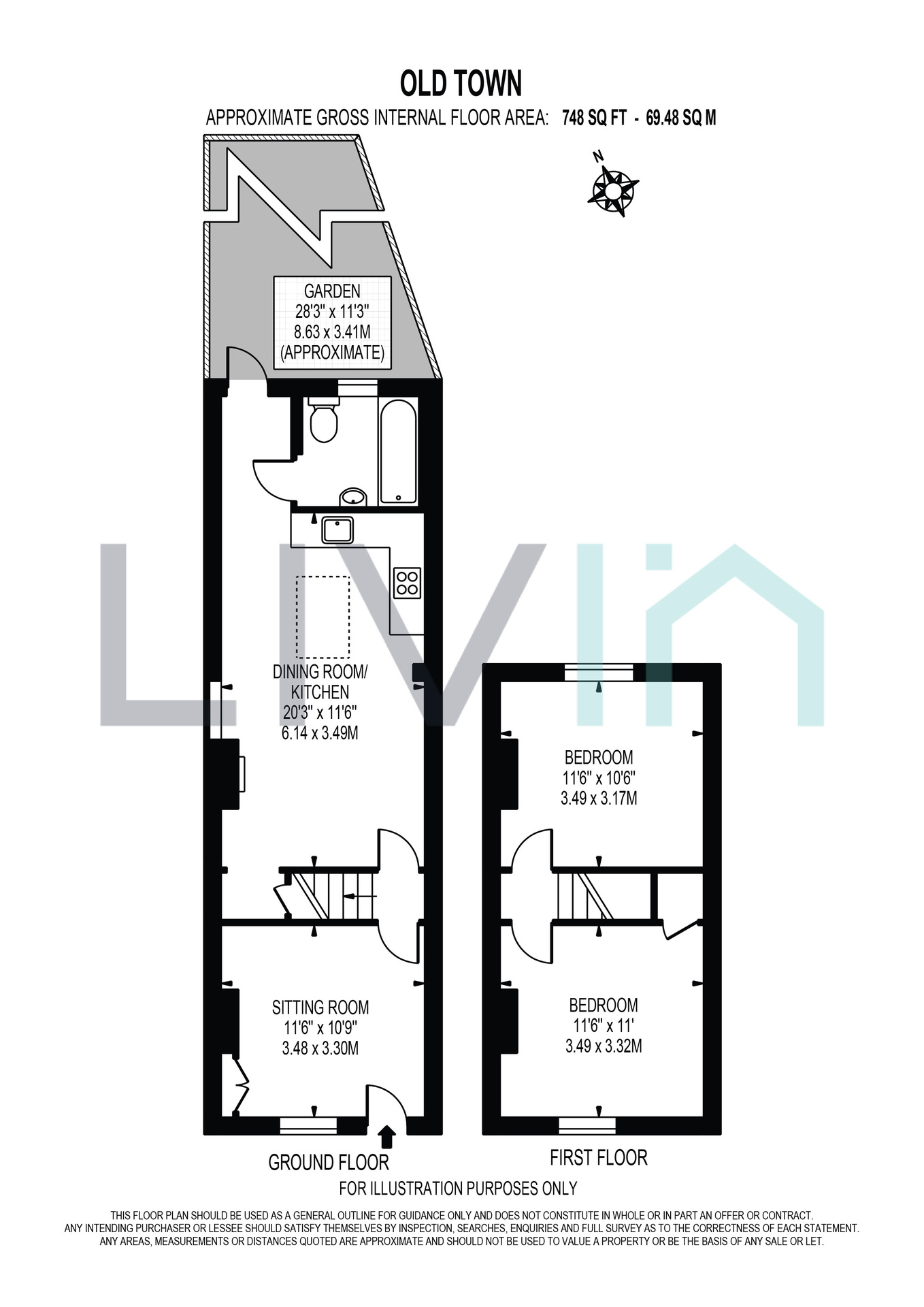 23 Old Town, Croydon floorplan