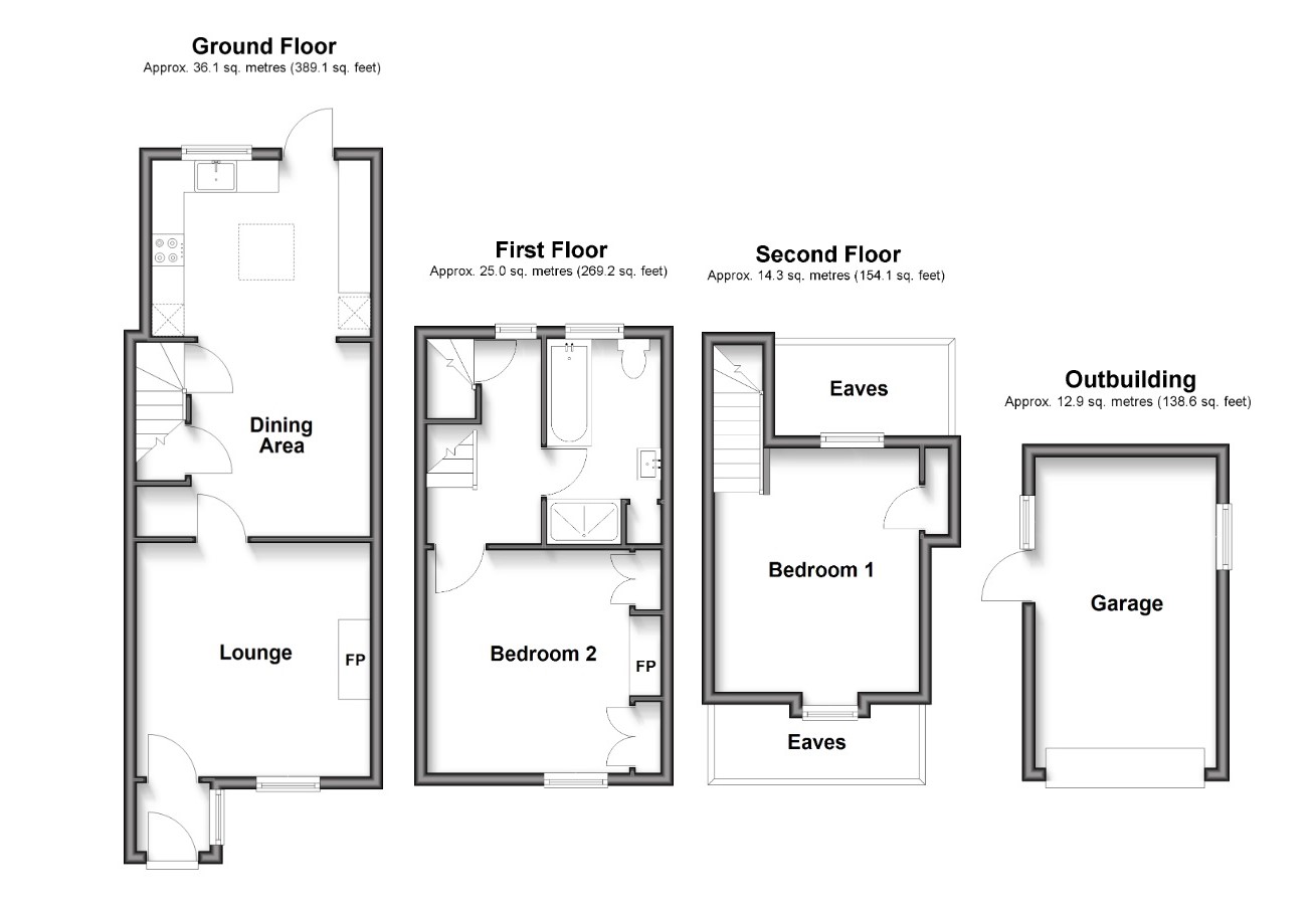 Green Lane, Langley, Maidstone, Kent, ME17 floorplan
